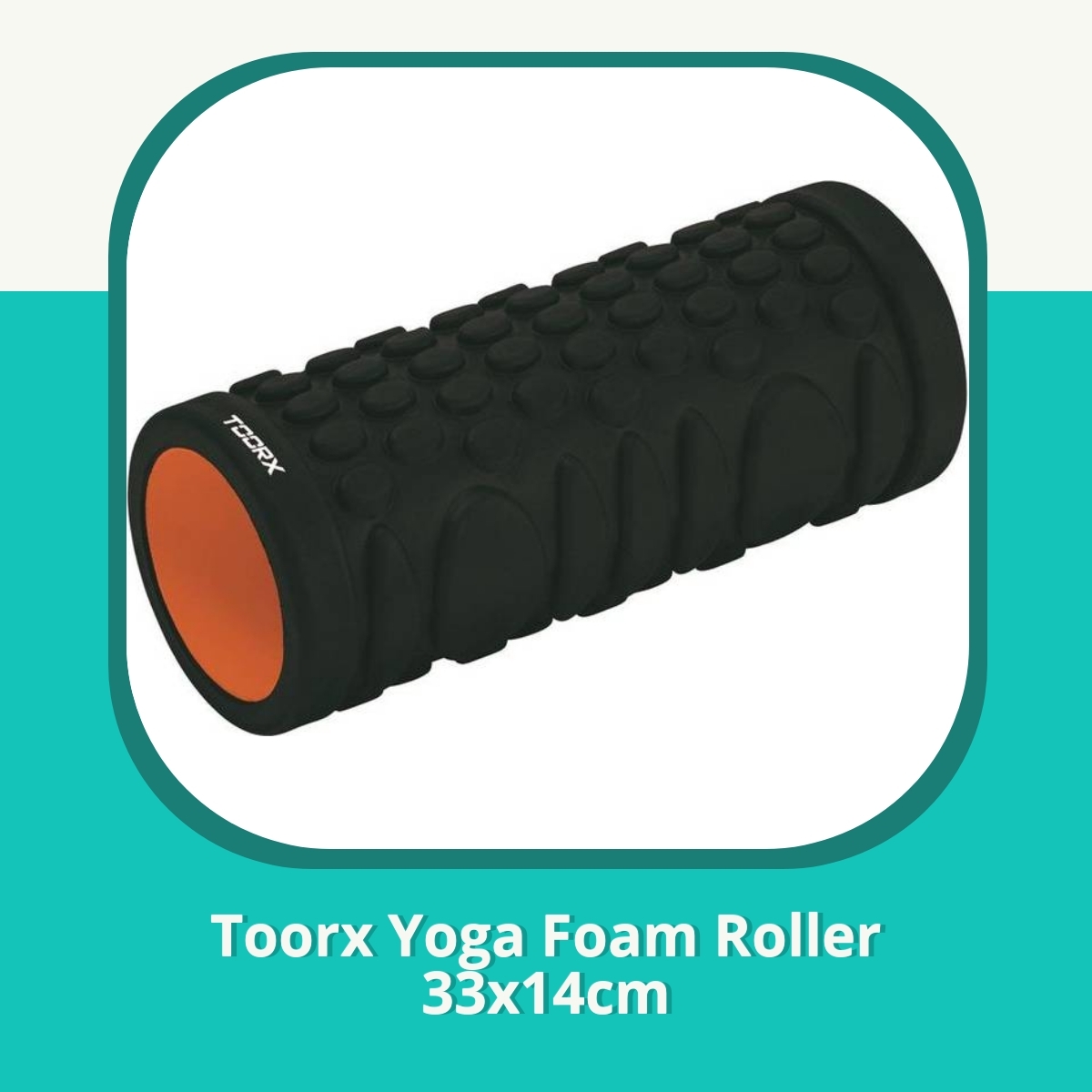 Anmeldelse af Toorx Yoga Foam Roller 33x14cm