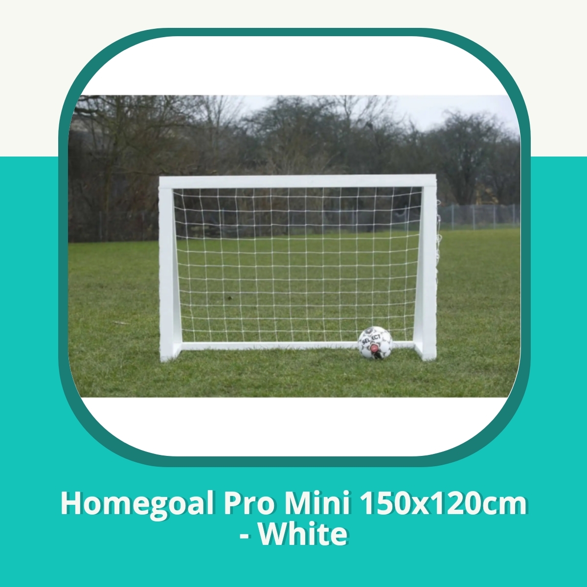 Anmeldelse af Homegoal Pro Mini 150x120cm - White