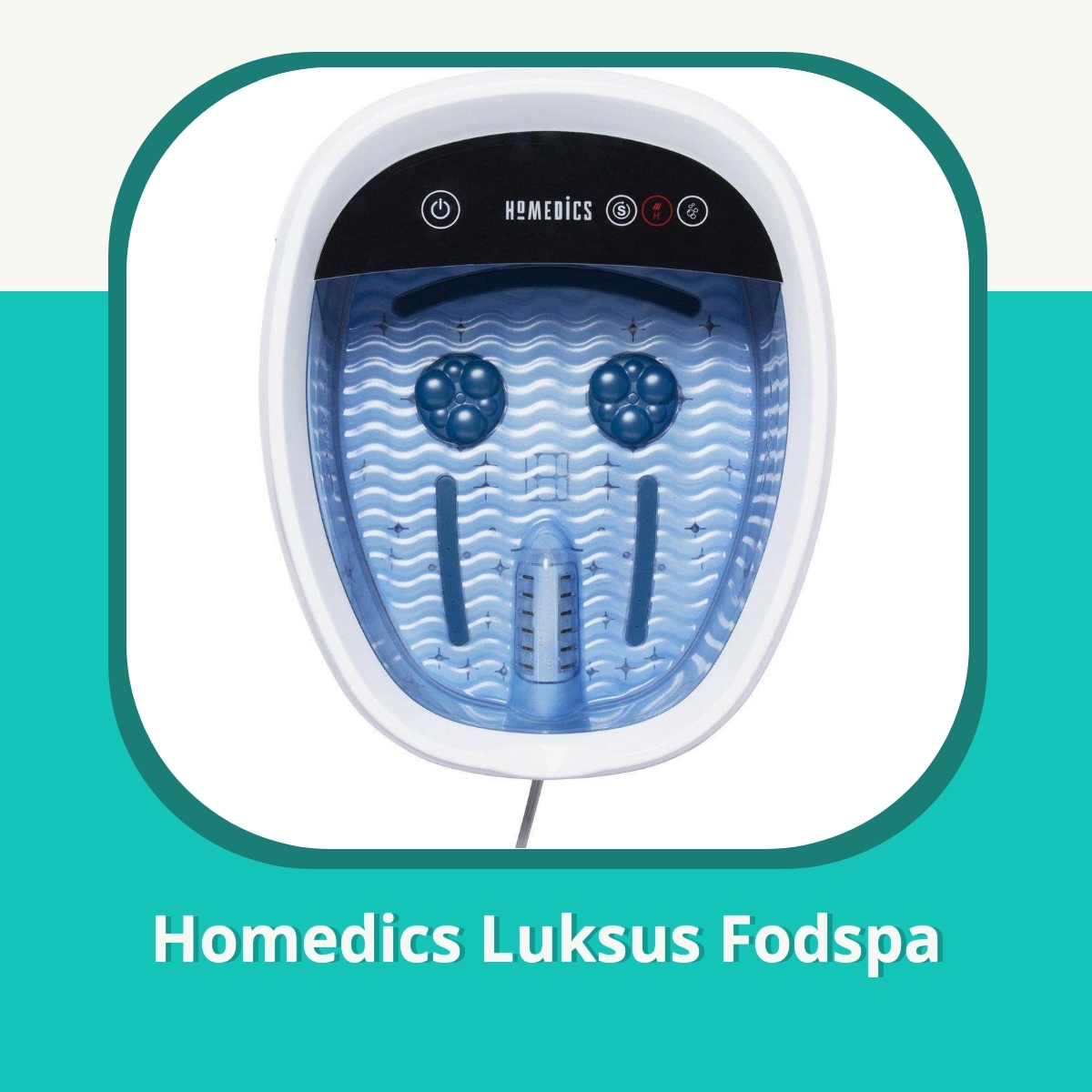 Anmeldelse af Homedics Luksus Fodspa