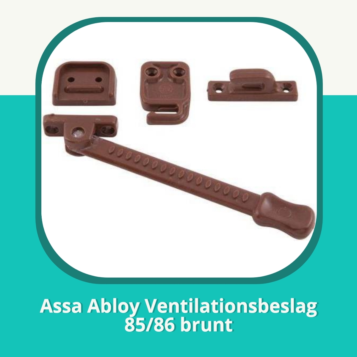Recension af Assa Abloy Ventilationsbeslag 85/86 brunt