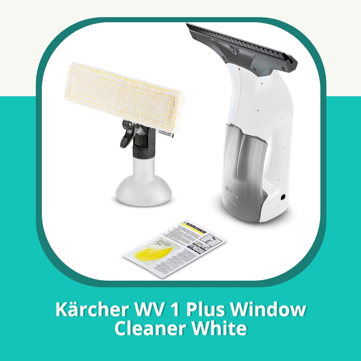 Recension Kärcher WV 1 Plus Window Cleaner White