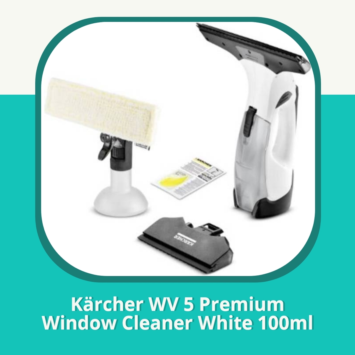 Recension af Kärcher WV 5 Premium Window Cleaner White 100ml