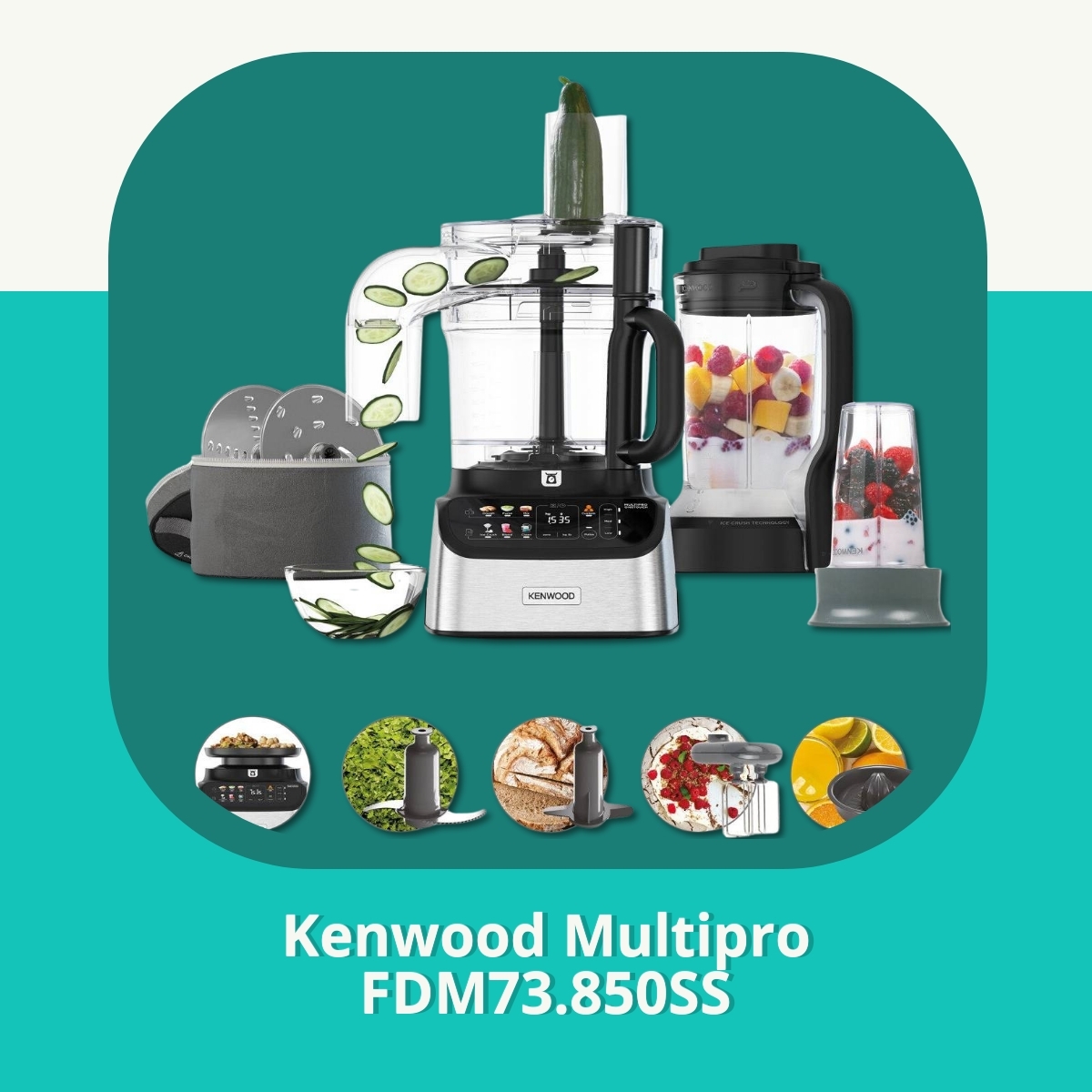 Anmeldelse af Kenwood Multipro FDM73.850SS