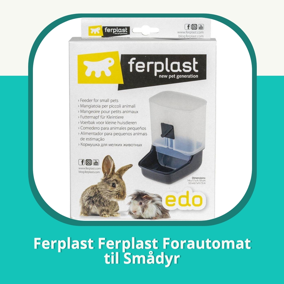 Anmeldelse af Ferplast Ferplast Forautomat til Smådyr