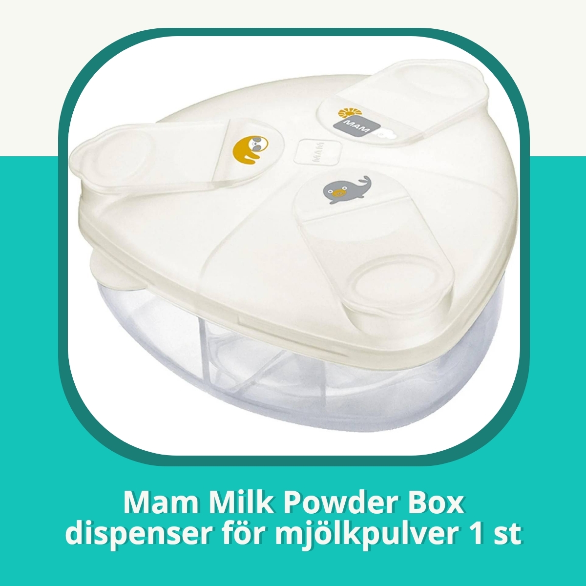 Recension af Mam Milk Powder Box dispenser för mjölkpulver 1 st
