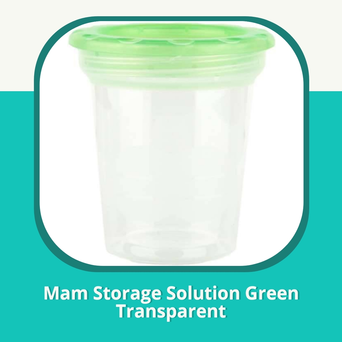 Recension af Mam Storage Solution Green Transparent