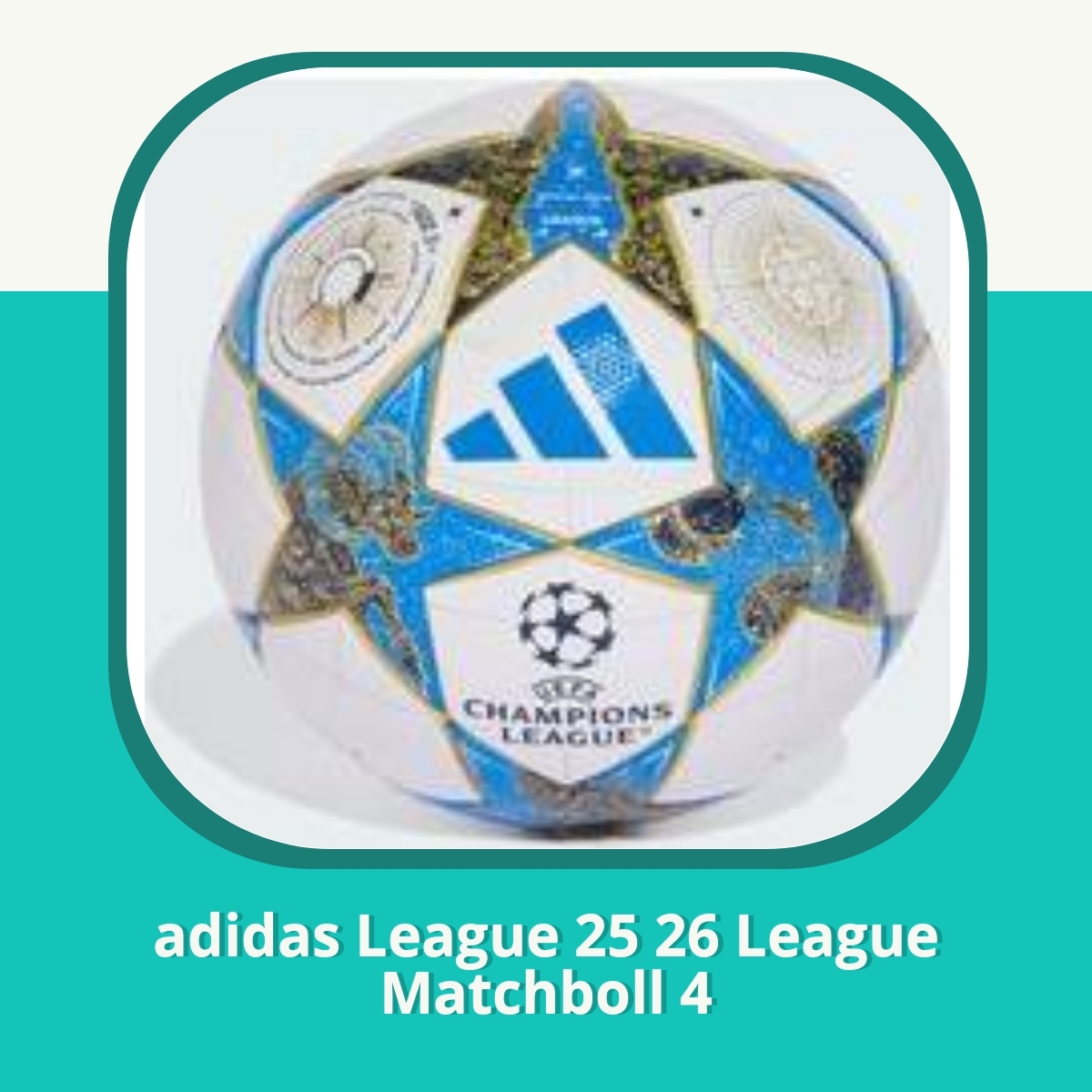 Recension af adidas League 25 26 League Matchboll 4