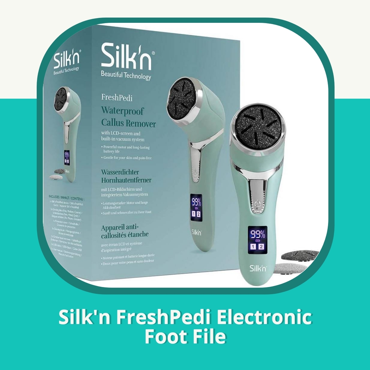 Recension af Silk'n FreshPedi Electronic Foot File