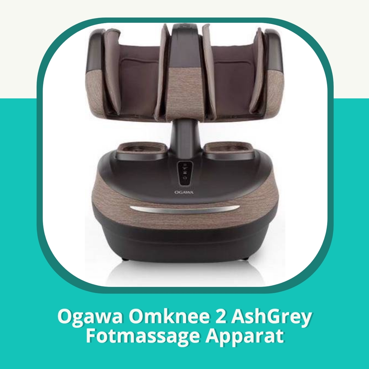 Recension af Ogawa Omknee 2 AshGrey Fotmassage Apparat