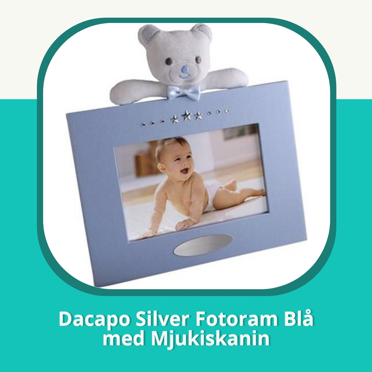 Recension af Dacapo Silver Fotoram Blå med Mjukiskanin