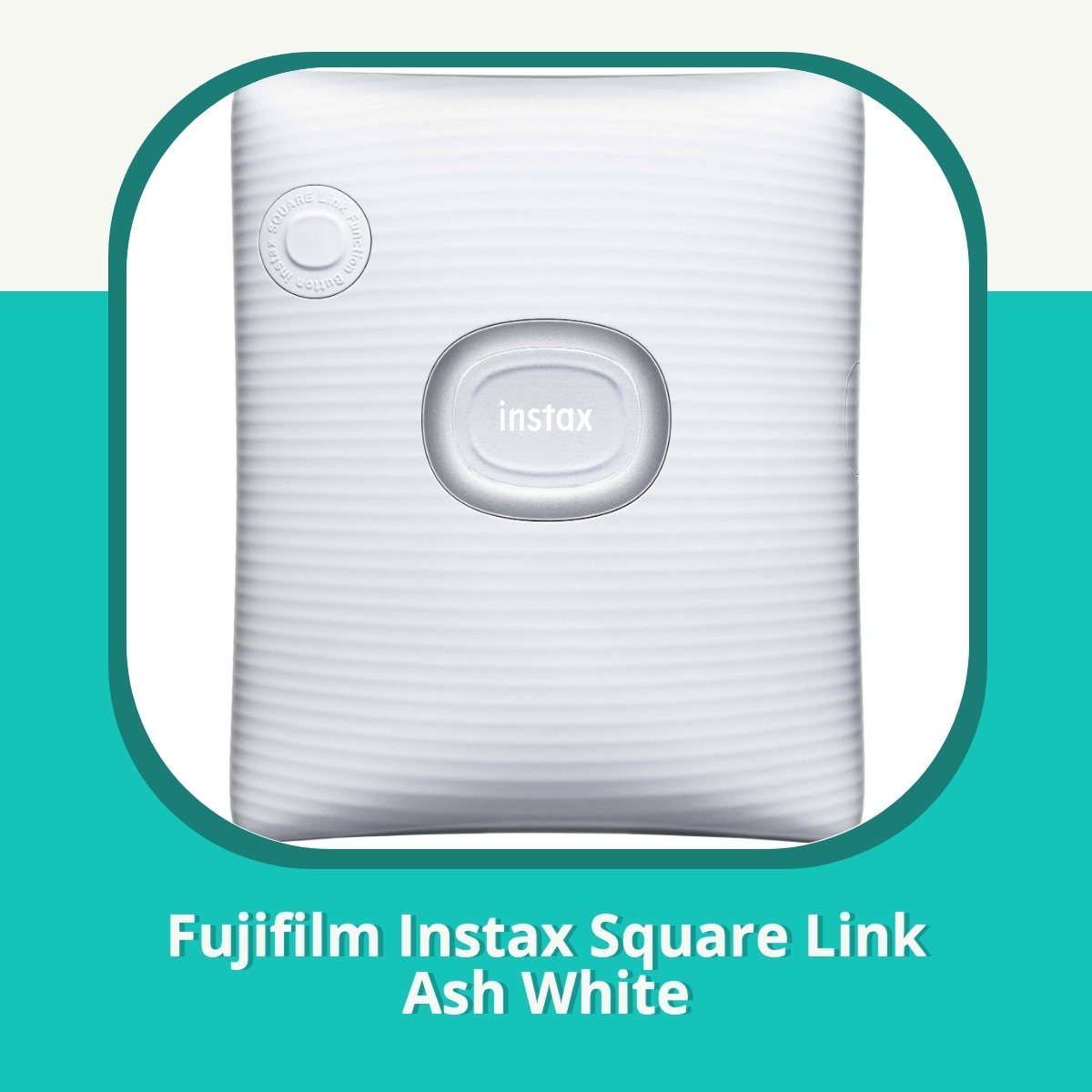 Recension af Fujifilm Instax Square Link Ash White