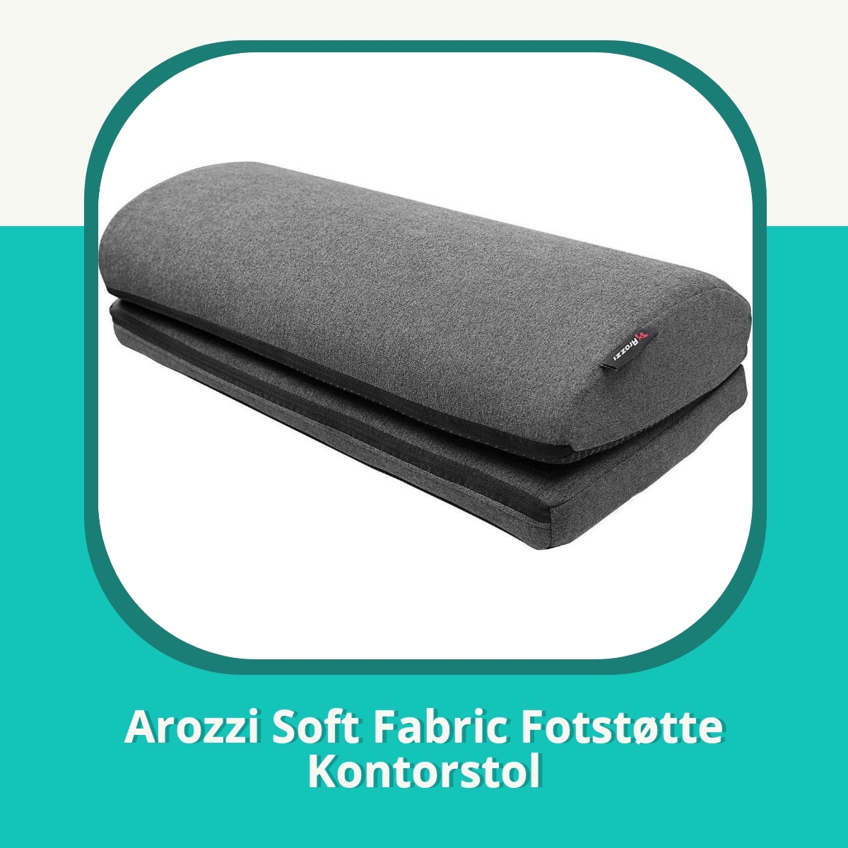 Anmeldelse af Arozzi Soft Fabric Fotstøtte Kontorstol