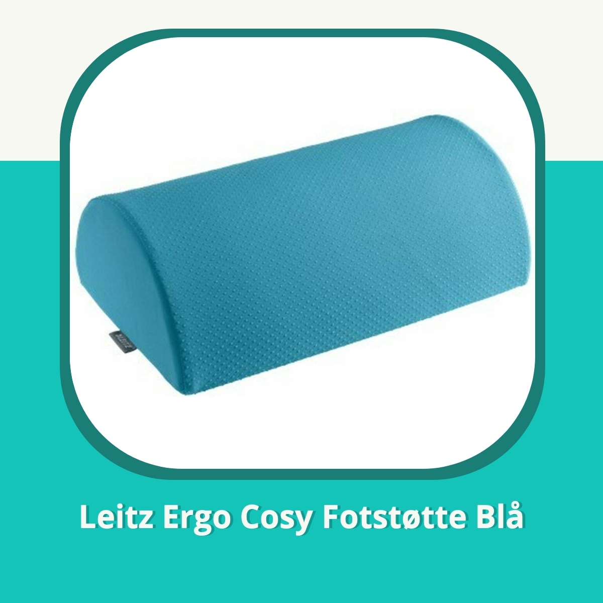 Anmeldelse Leitz Ergo Cosy Fotstøtte Blå