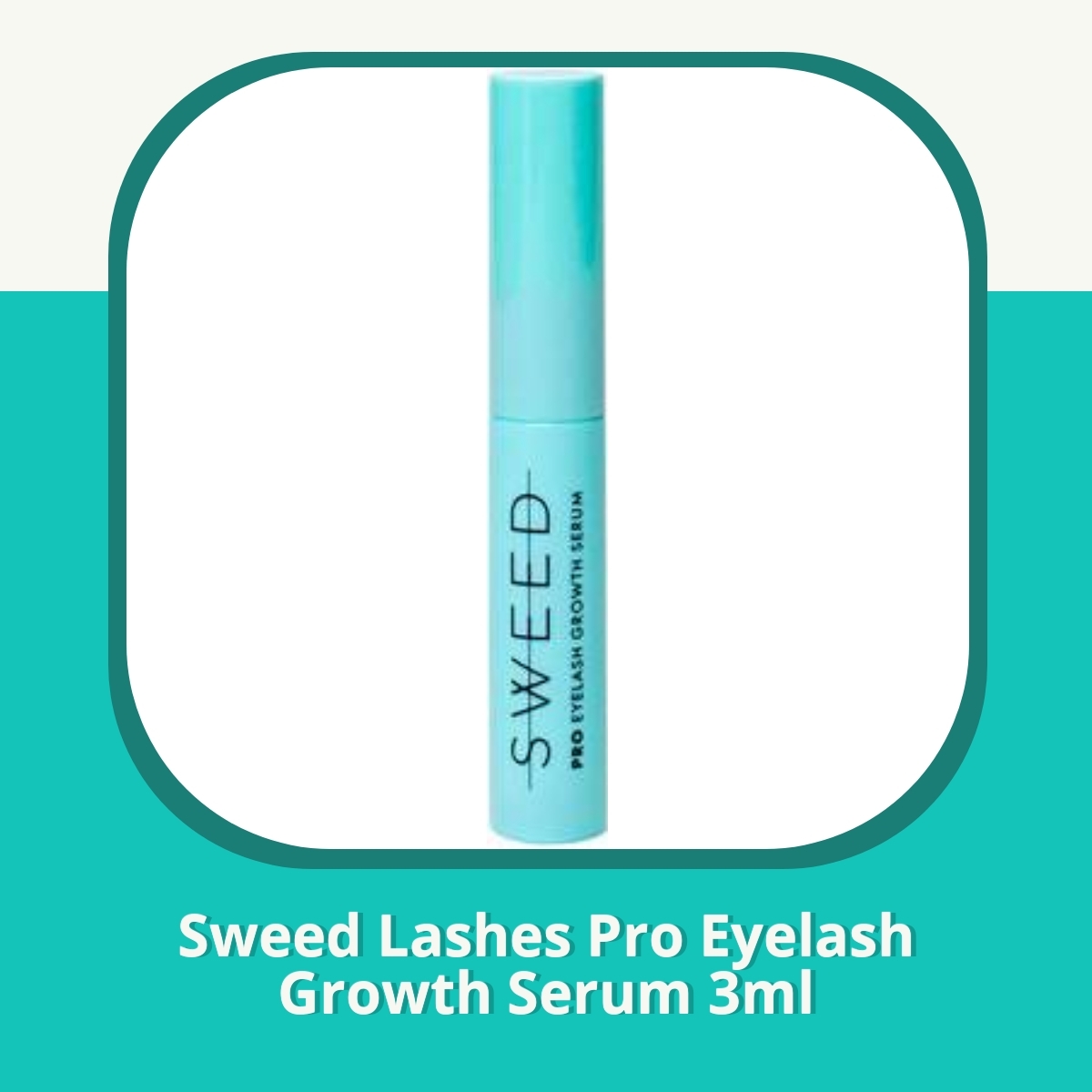 Recension af Sweed Lashes Pro Eyelash Growth Serum 3ml