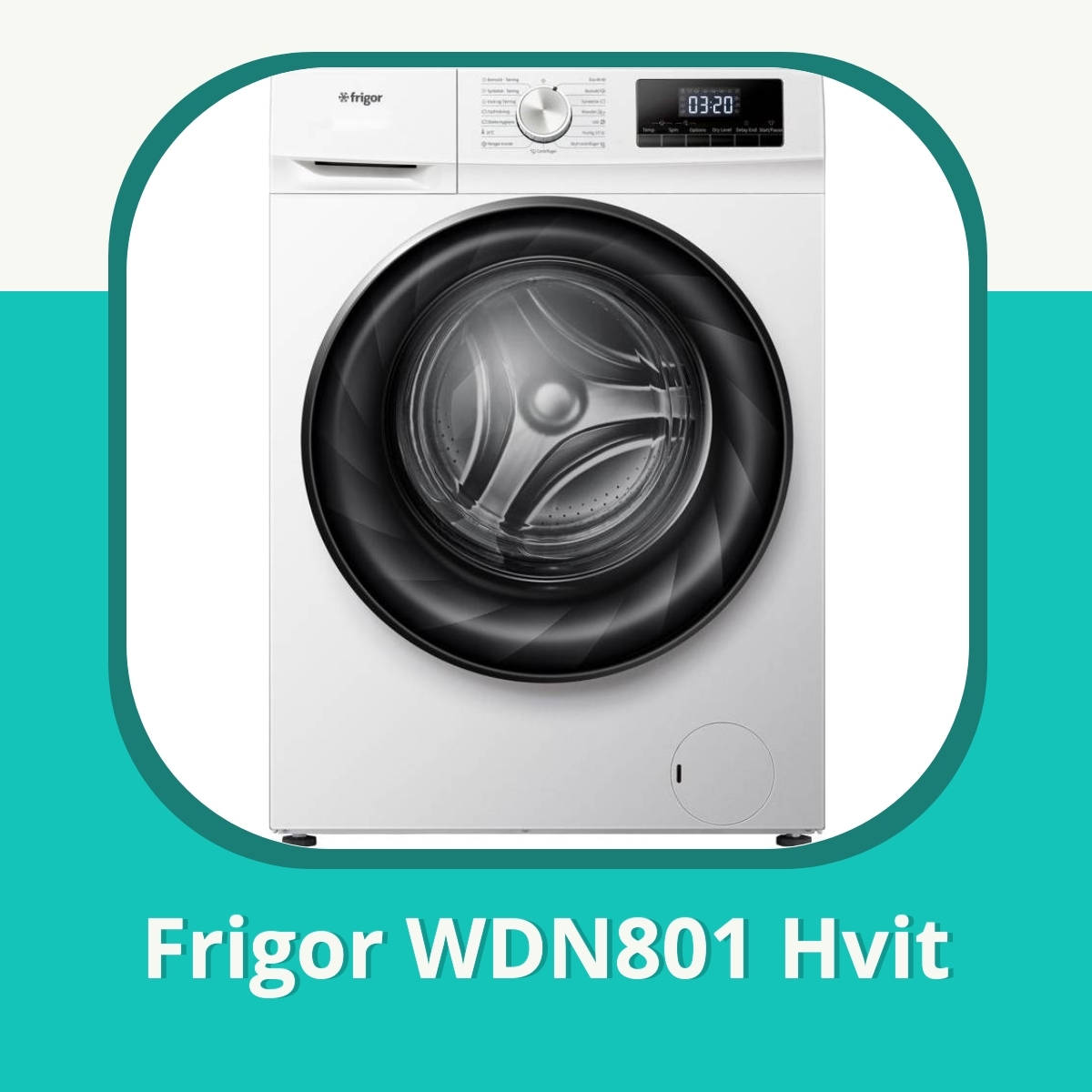 Anmeldelse af Frigor WDN801 Hvit