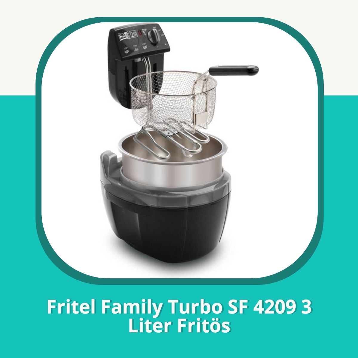 Recension af Fritel Family Turbo SF 4209 3 Liter Fritös