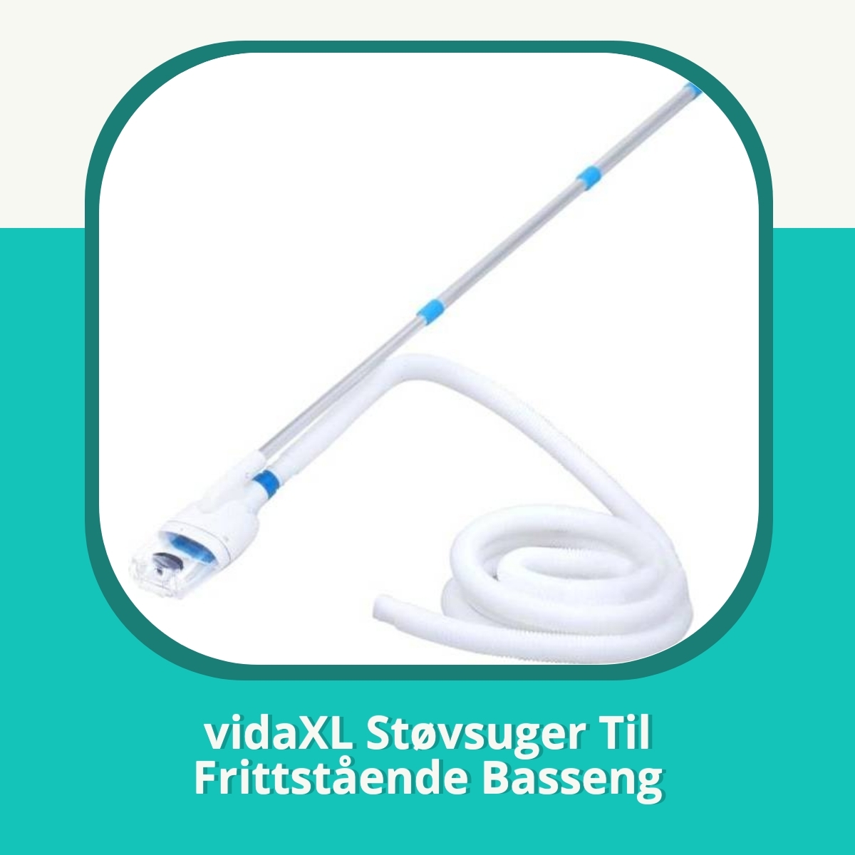 Anmeldelse vidaXL Støvsuger Til Frittstående Basseng