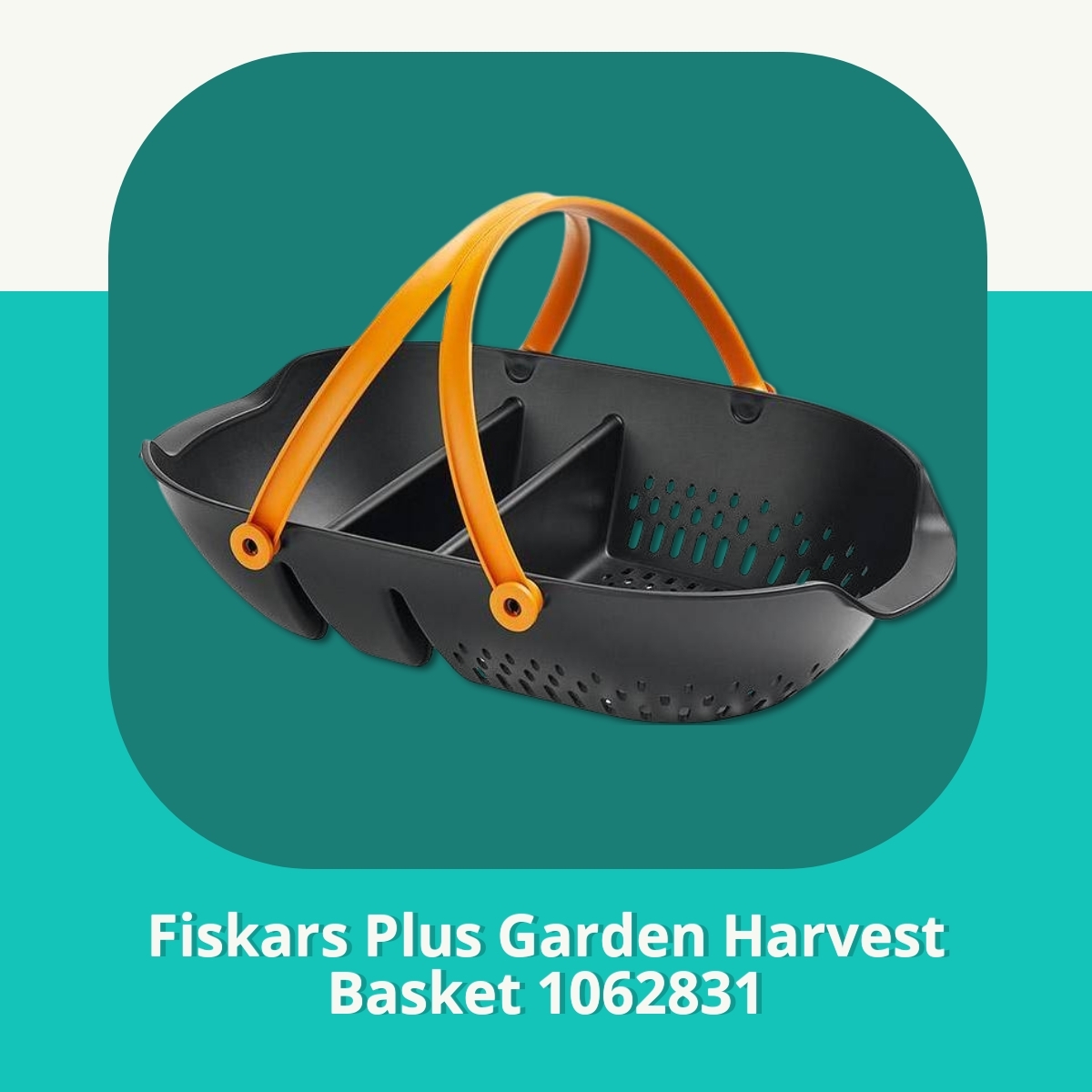 Anmeldelse af Fiskars Plus Garden Harvest Basket 1062831