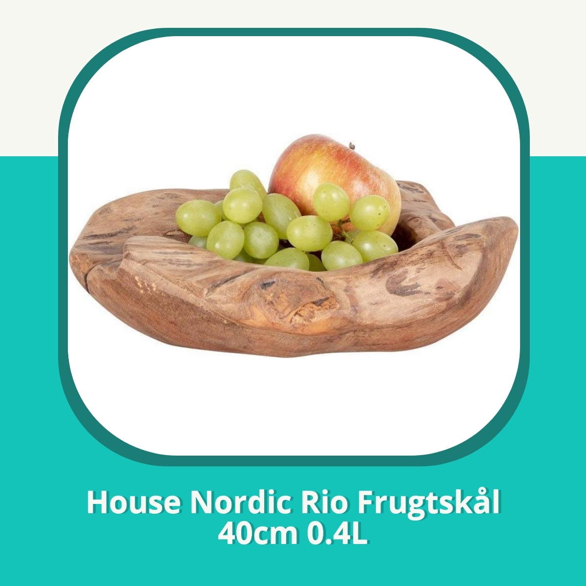 Anmeldelse af House Nordic Rio Frugtskål 40cm 0.4L