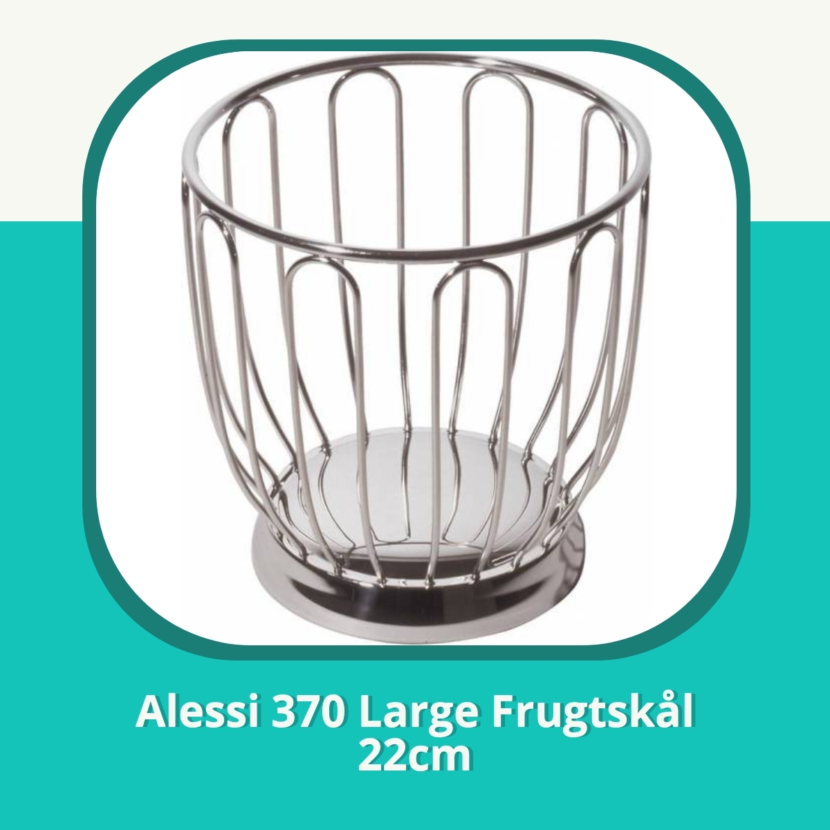 Anmeldelse af Alessi 370 Large Frugtskål 22cm