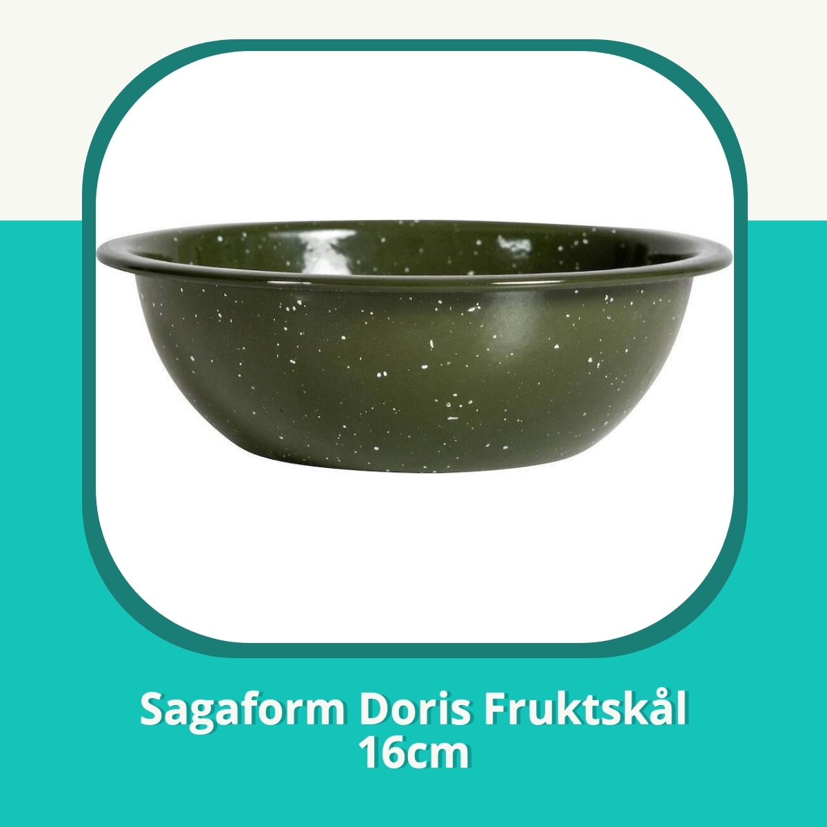 Recension af Sagaform Doris Fruktskål 16cm