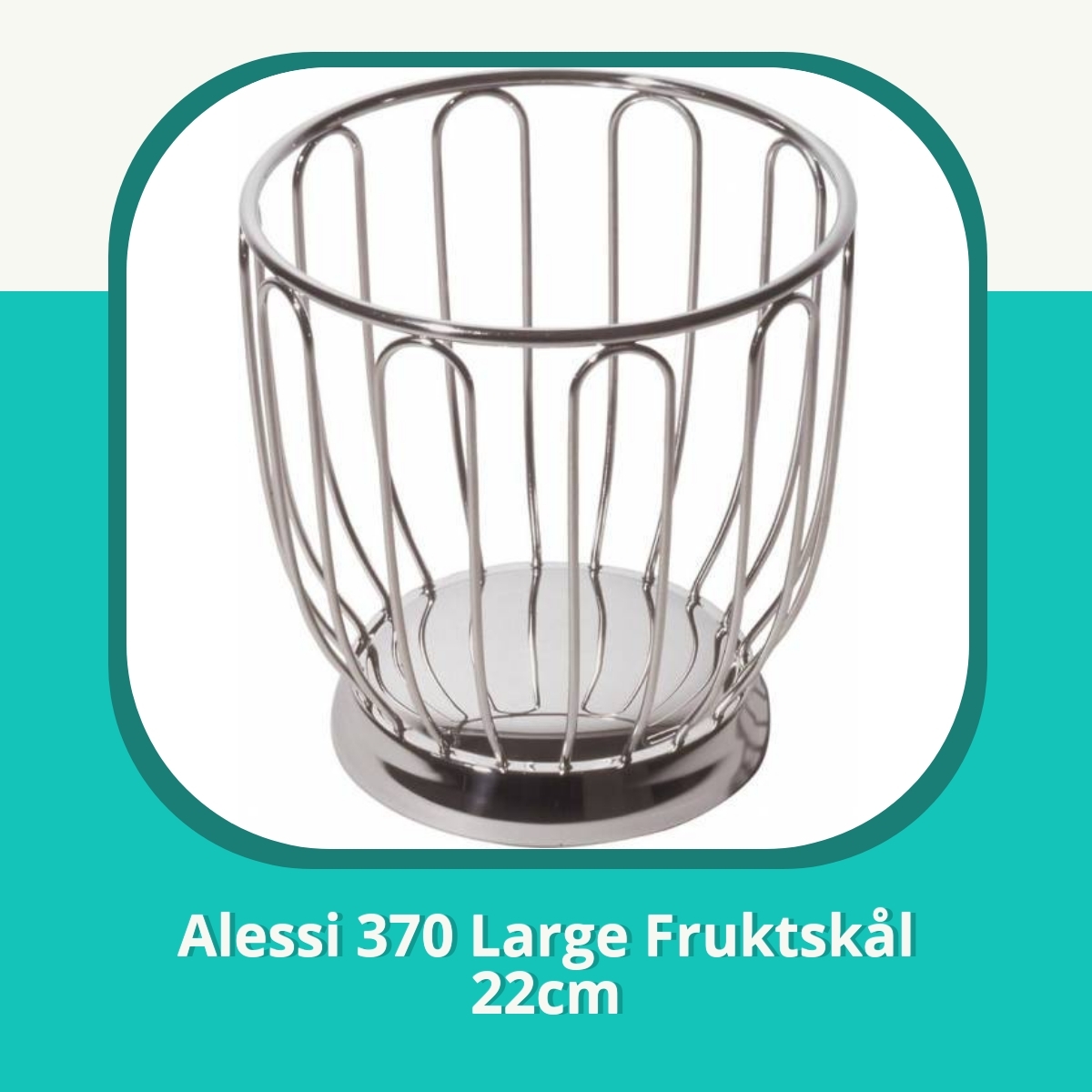 Recension af Alessi 370 Large Fruktskål 22cm