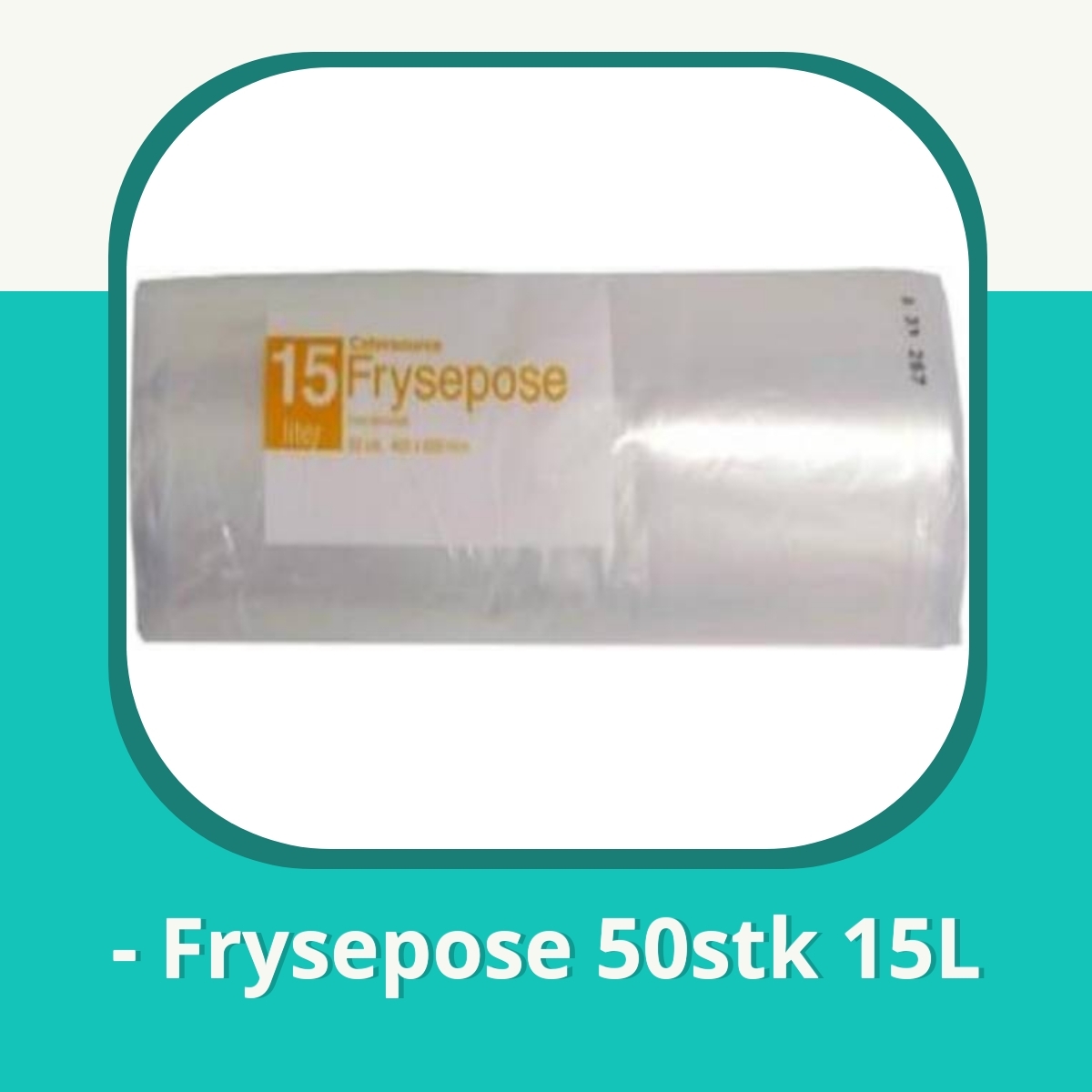 Anmeldelse af - Frysepose 50stk 15L