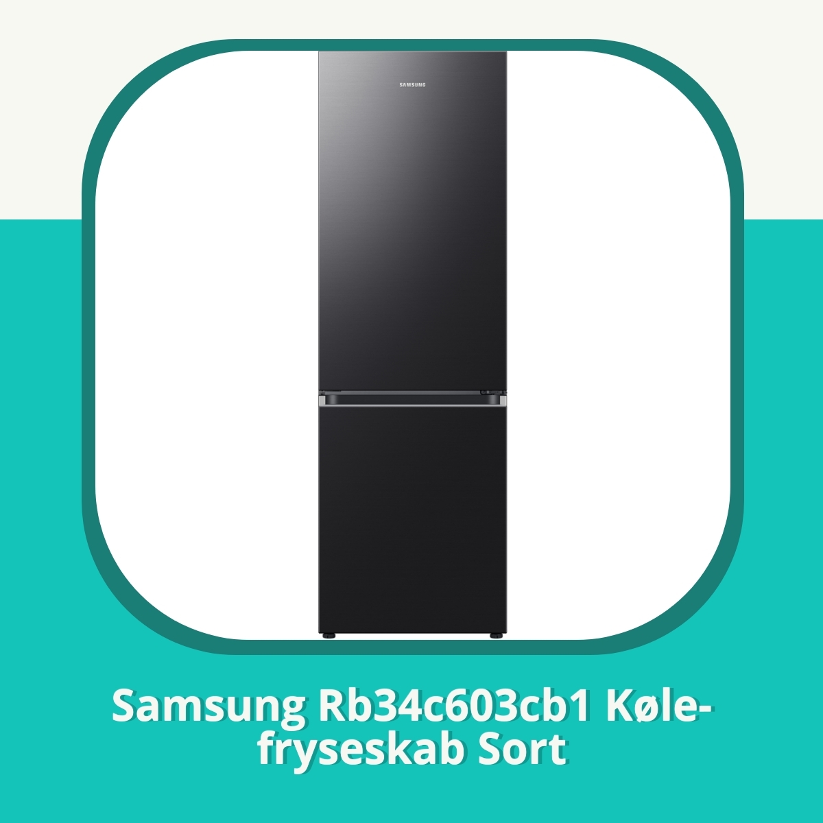 Anmeldelse af Samsung Rb34c603cb1 Køle-fryseskab Sort