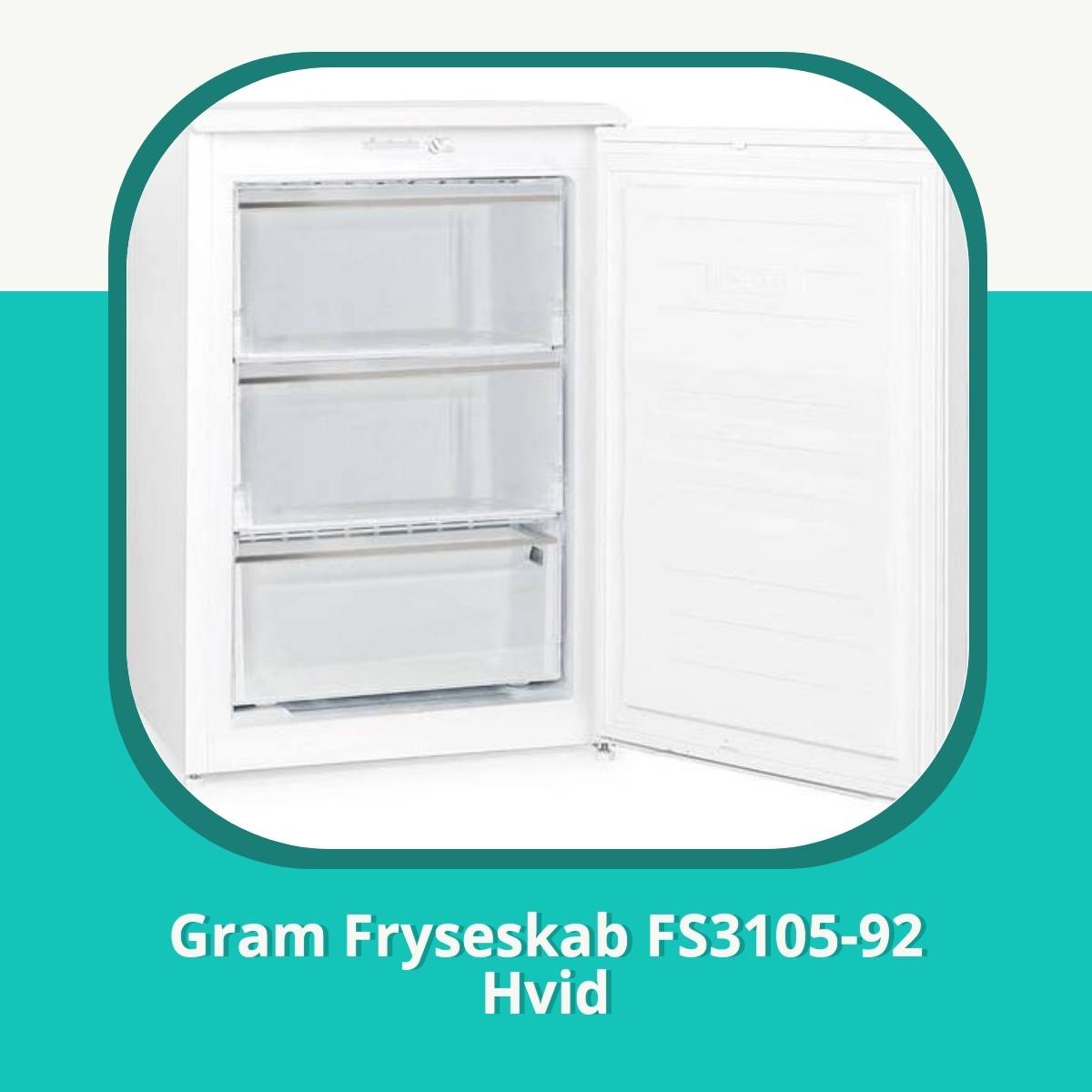 Anmeldelse af Gram Fryseskab FS3105-92 Hvid