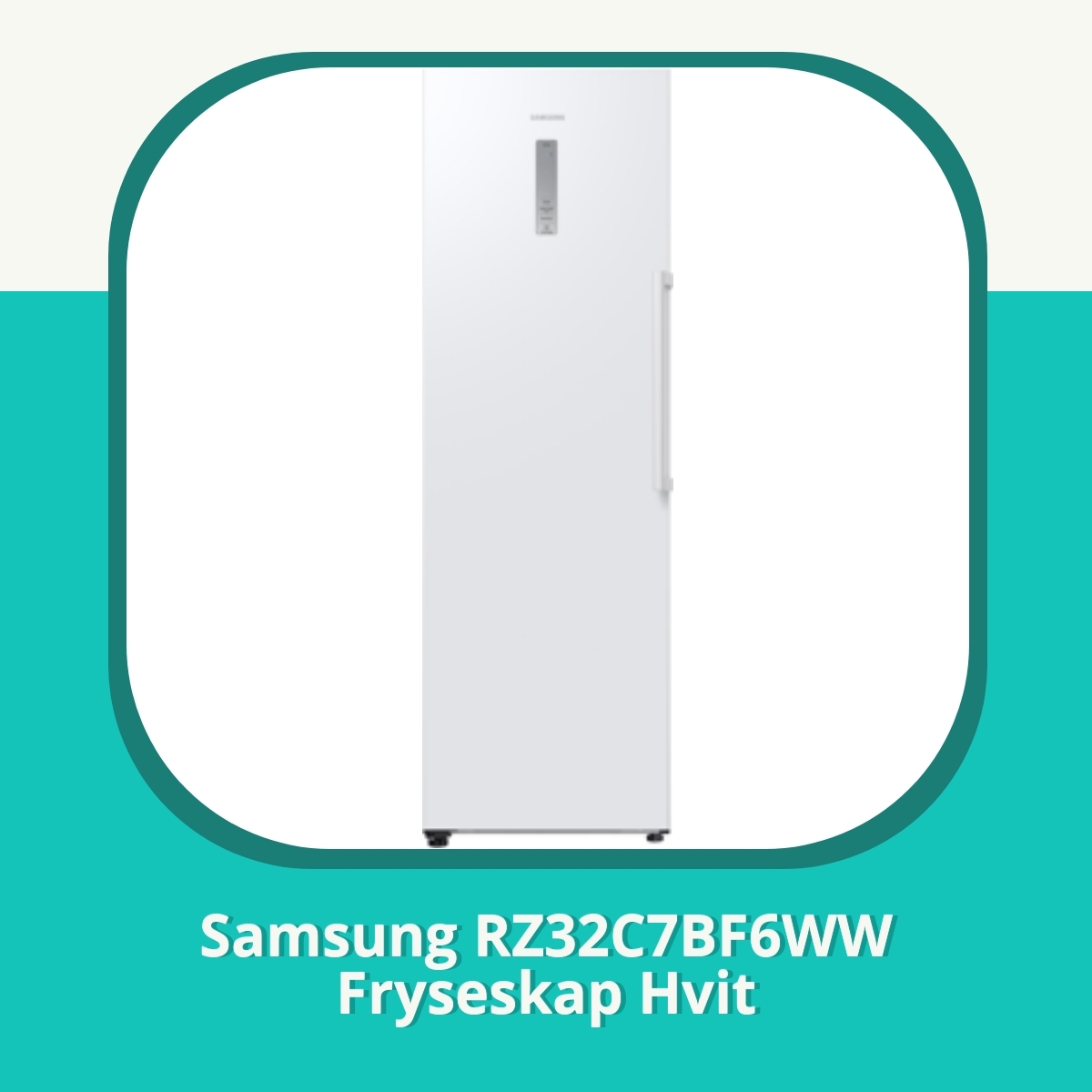 Anmeldelse af Samsung RZ32C7BF6WW Fryseskap Hvit