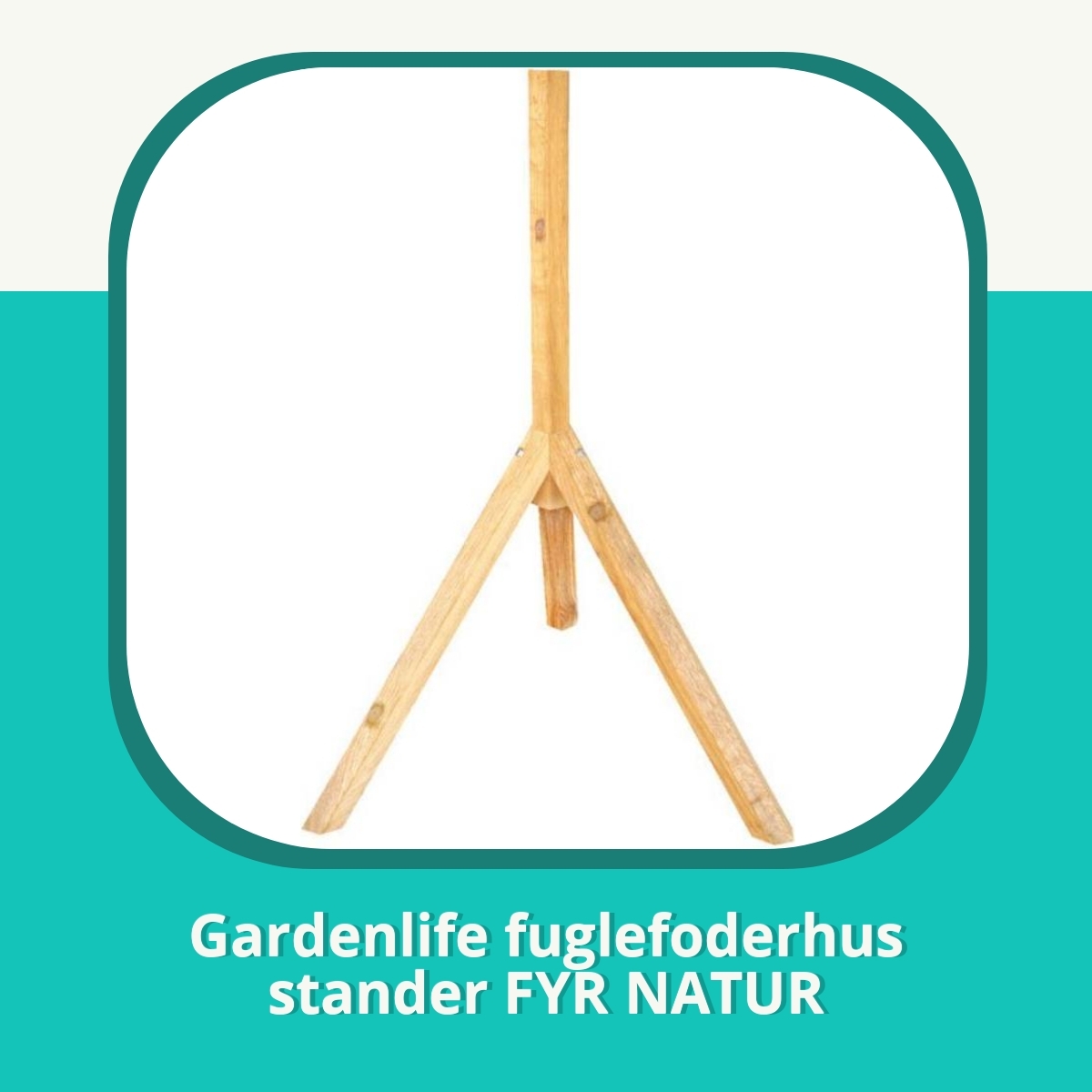 Anmeldelse af Gardenlife fuglefoderhus stander FYR NATUR