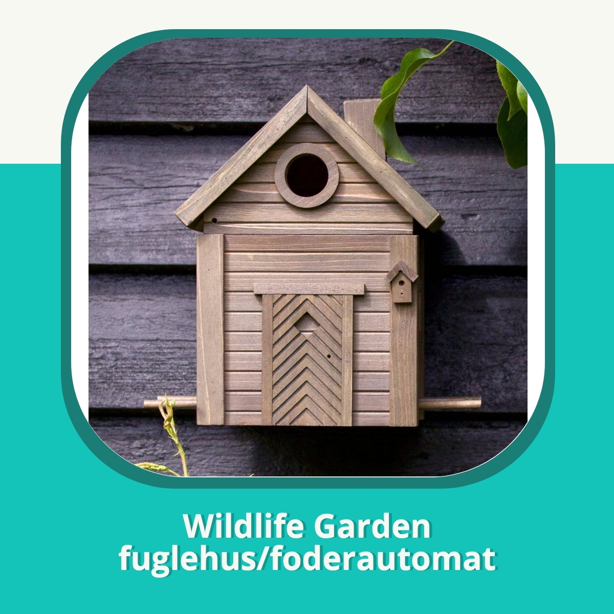 Anmeldelse af Wildlife Garden fuglehus/foderautomat