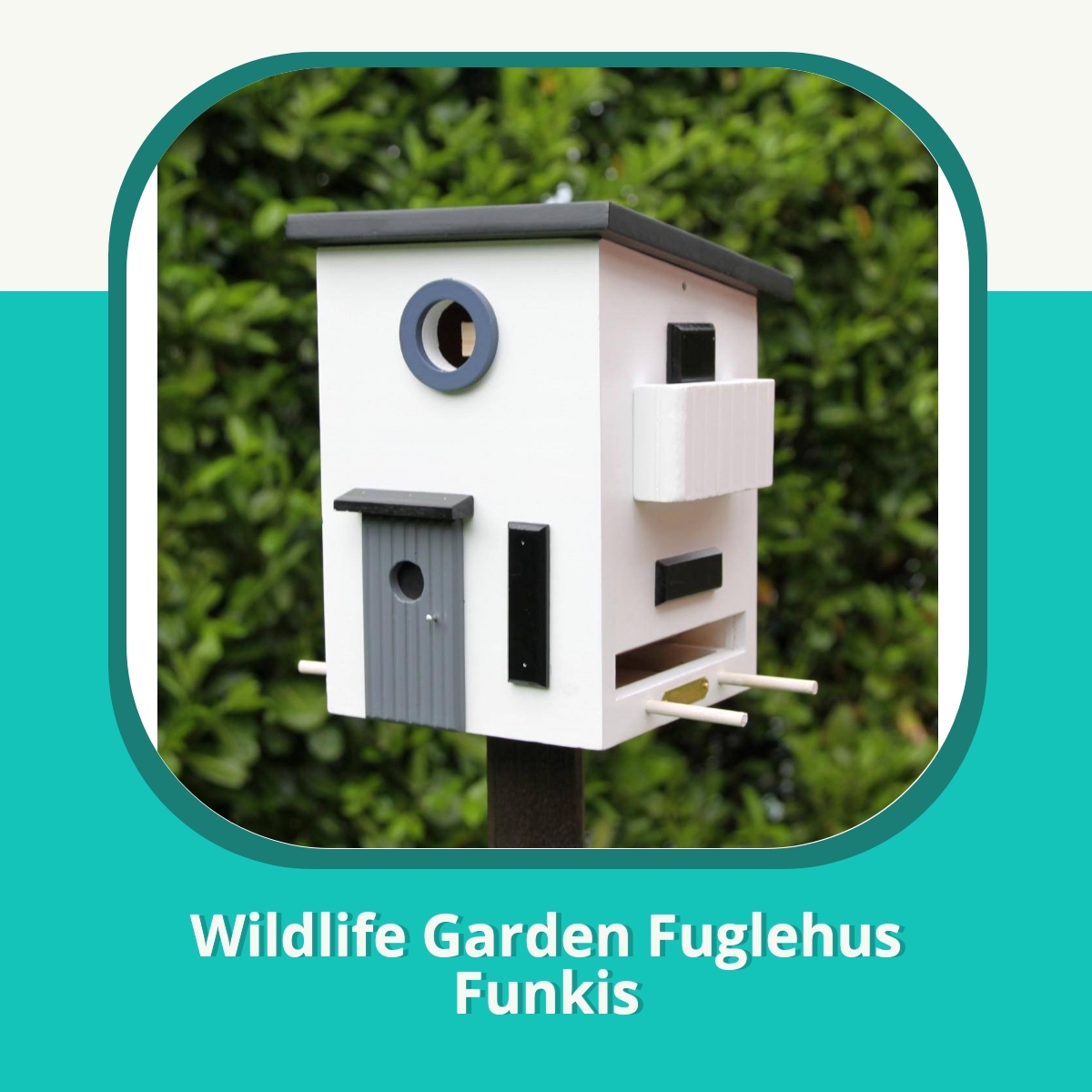 Anmeldelse af Wildlife Garden Fuglehus Funkis