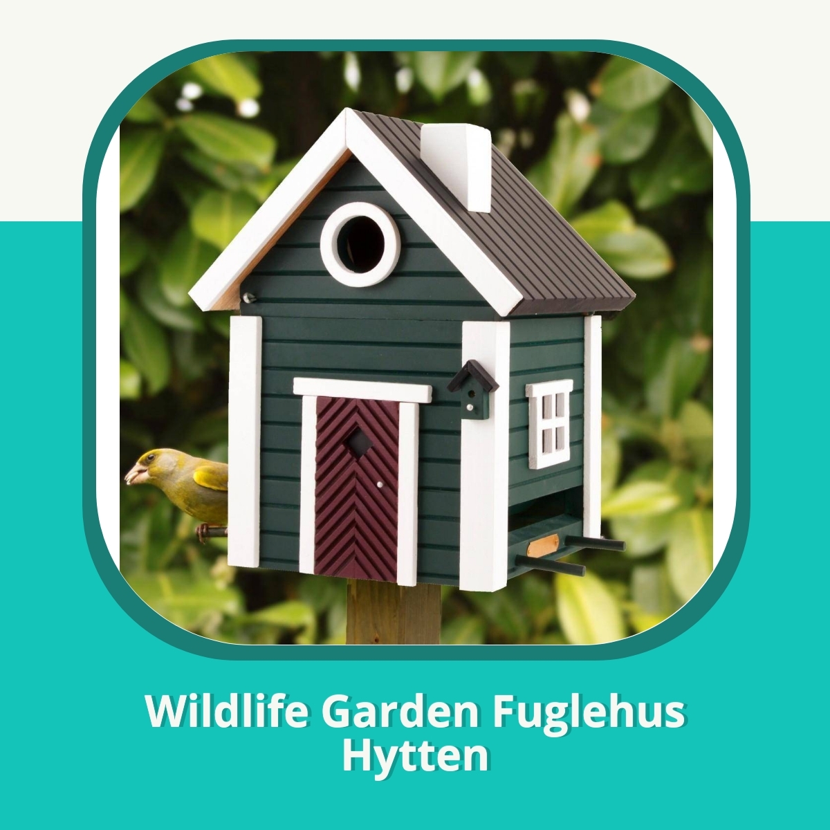 Anmeldelse af Wildlife Garden Fuglehus Hytten