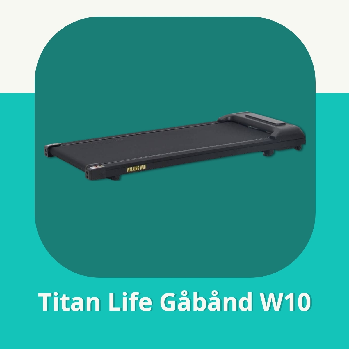 Anmeldelse af Titan Life Gåbånd W10