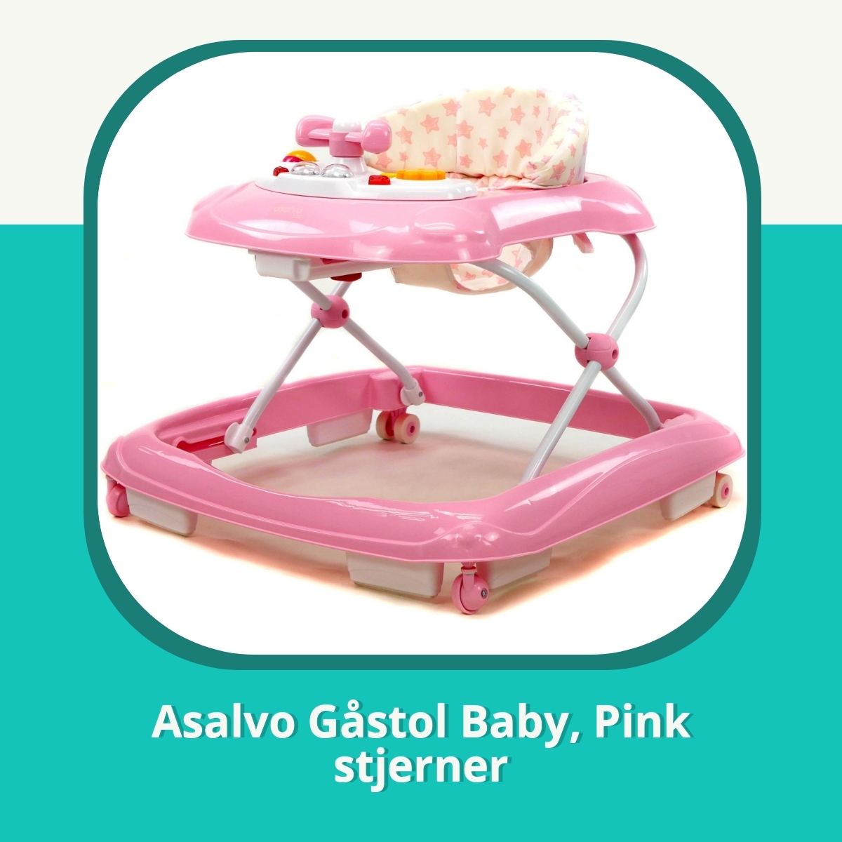 Anmeldelse af Asalvo Gåstol Baby, Pink stjerner
