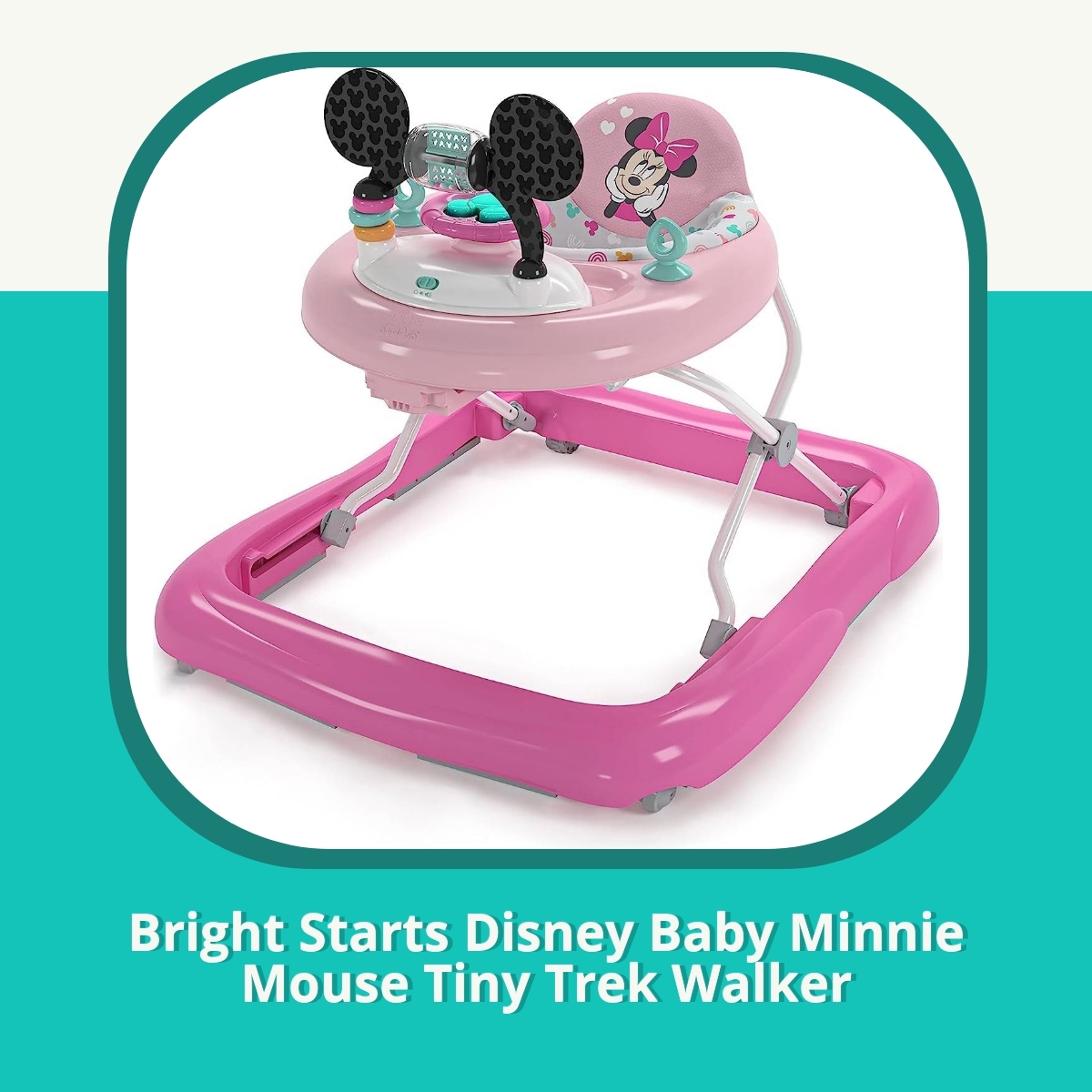 Recension af Bright Starts Disney Baby Minnie Mouse Tiny Trek Walker