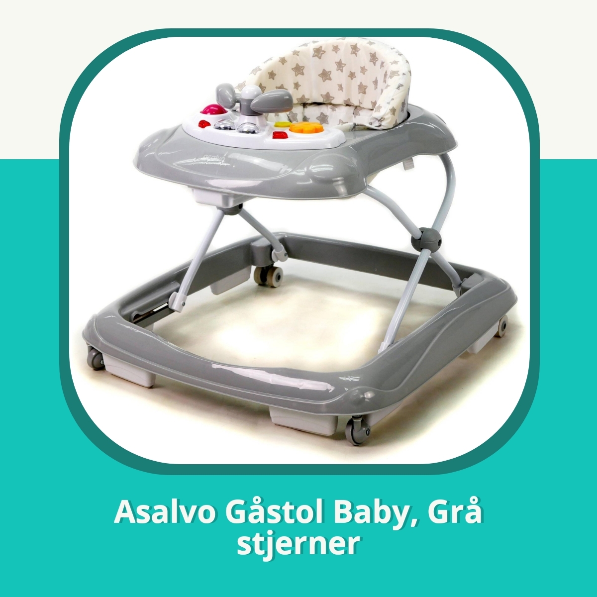 Anmeldelse af Asalvo Gåstol Baby, Grå stjerner