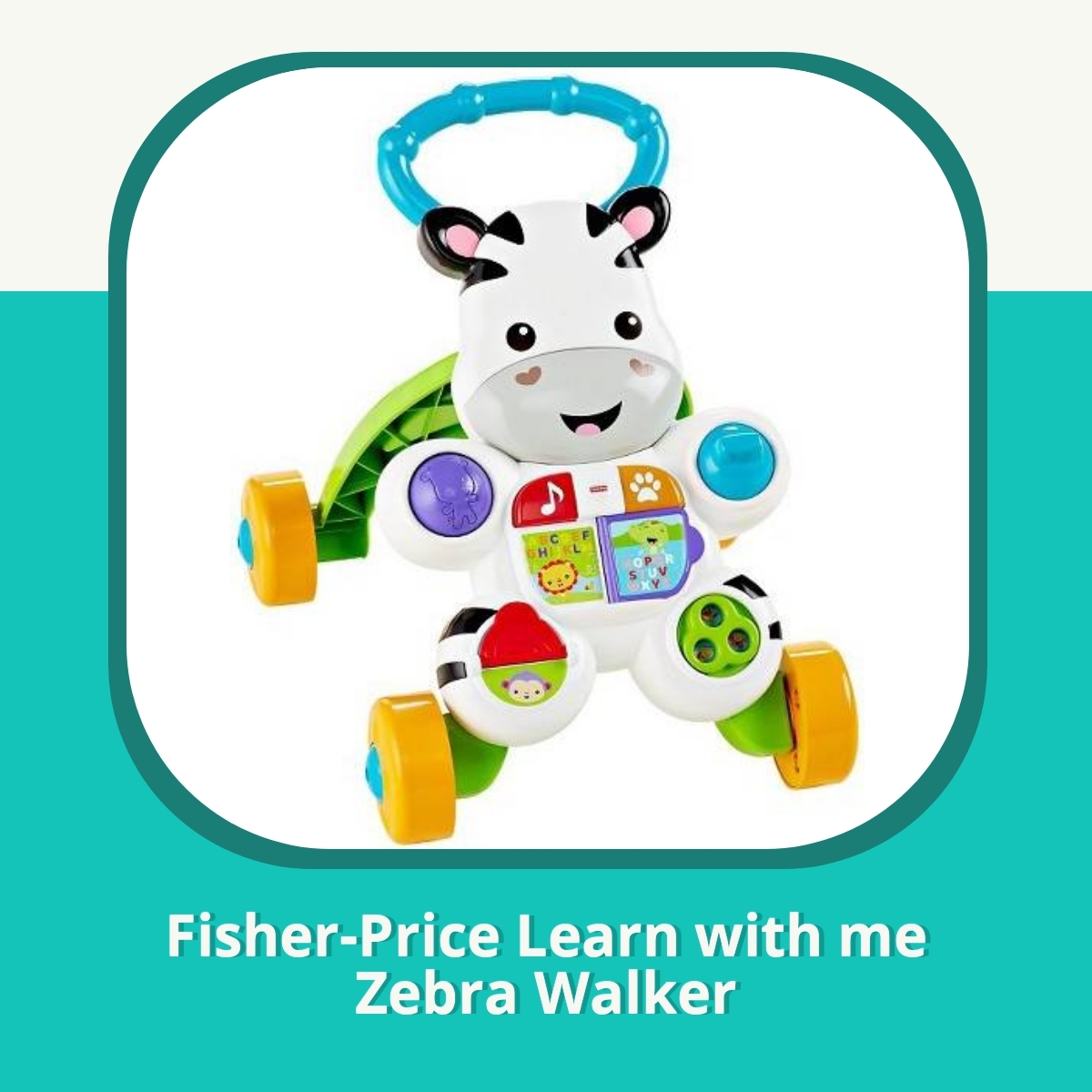 Anmeldelse af Fisher-Price Learn with me Zebra Walker