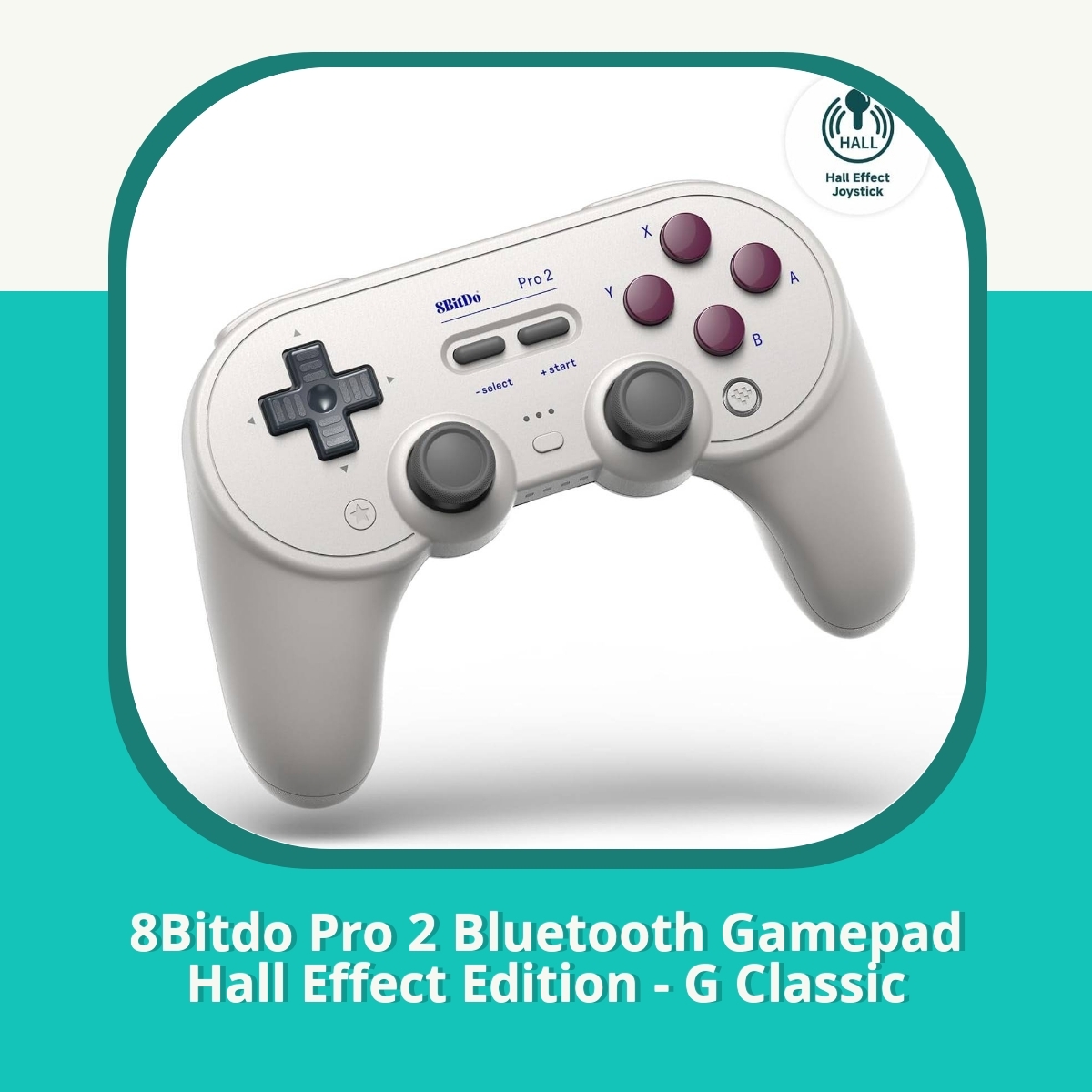 Recension 8Bitdo Pro 2 Bluetooth Gamepad Hall Effect Edition - G Classic