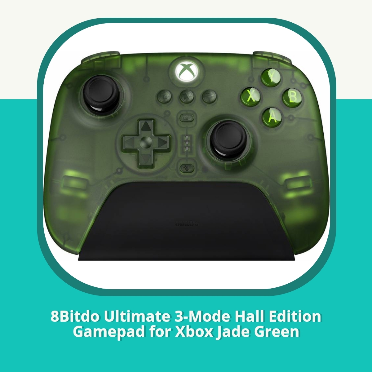 Recension af 8Bitdo Ultimate 3-Mode Hall Edition Gamepad for Xbox Jade Green