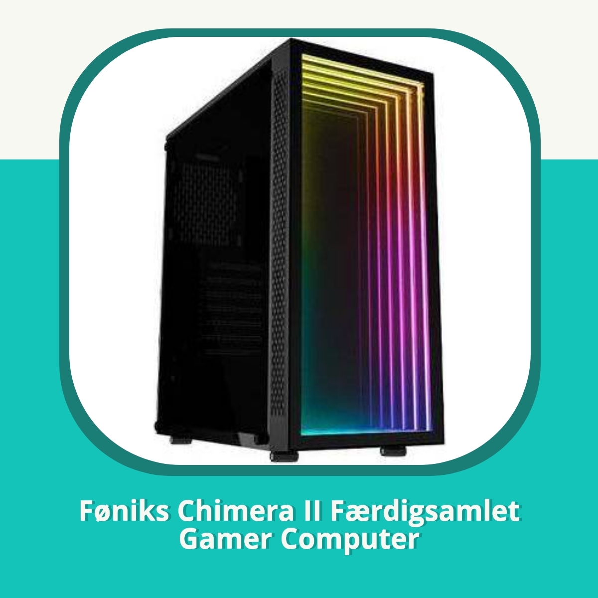 Anmeldelse af Føniks Chimera II Færdigsamlet Gamer Computer