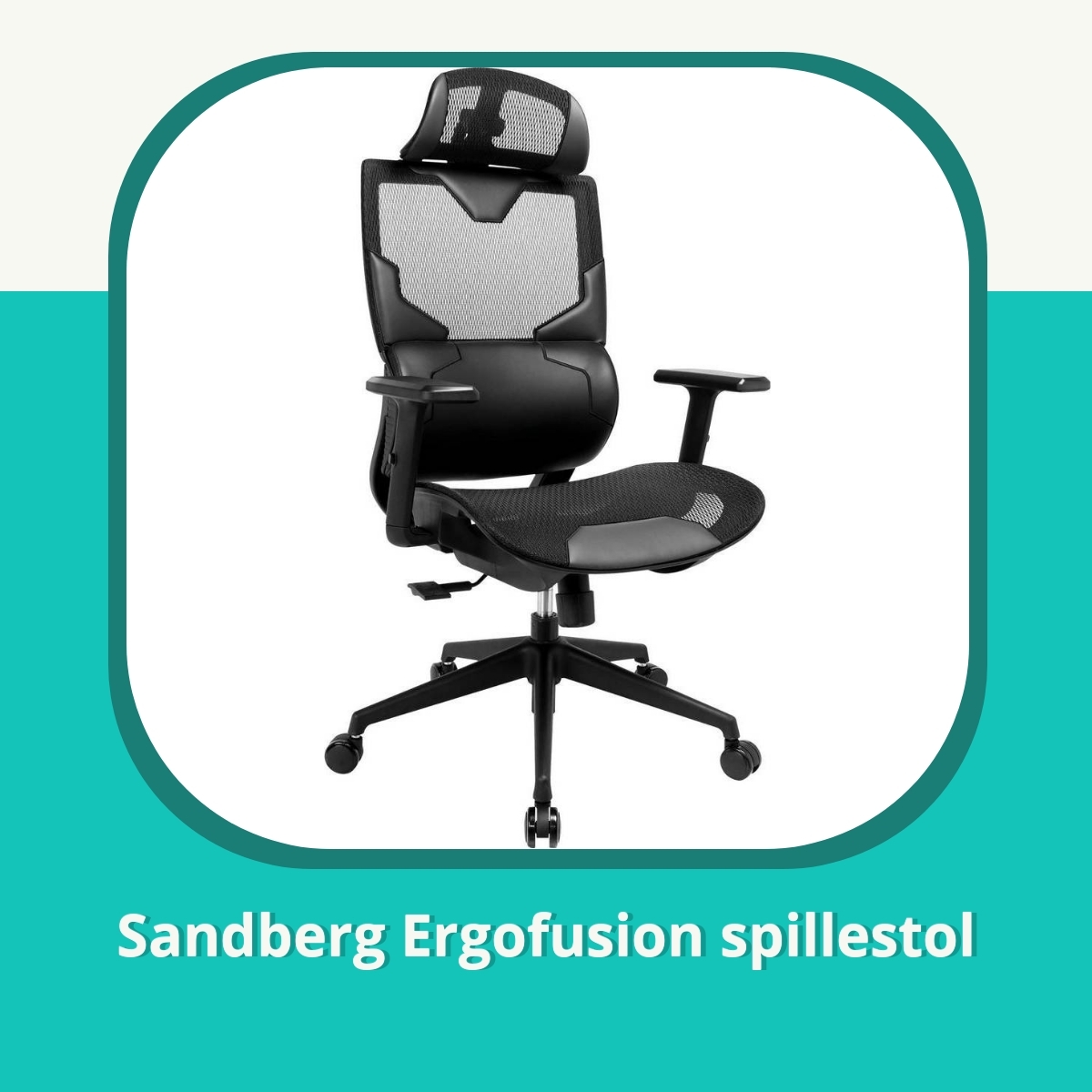 Anmeldelse af Sandberg Ergofusion spillestol