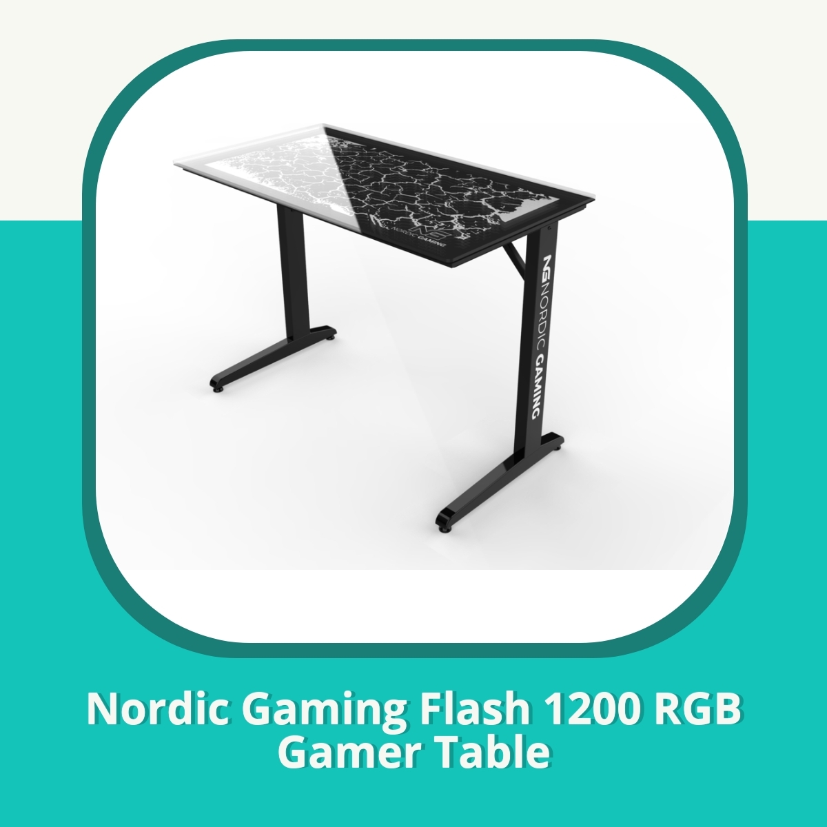 Anmeldelse af Nordic Gaming Flash 1200 RGB Gamer Table