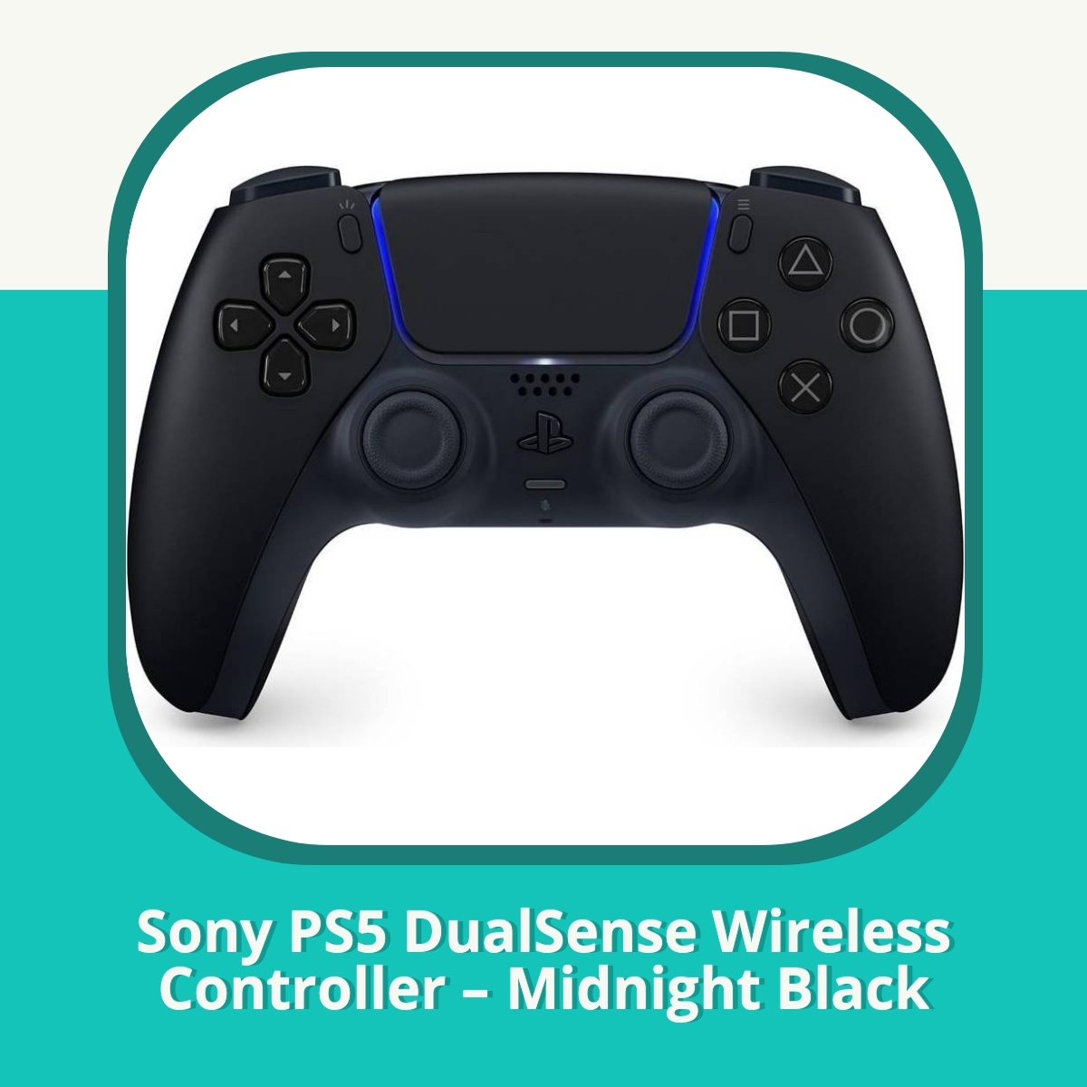 Anmeldelse af Sony PS5 DualSense Wireless Controller – Midnight Black