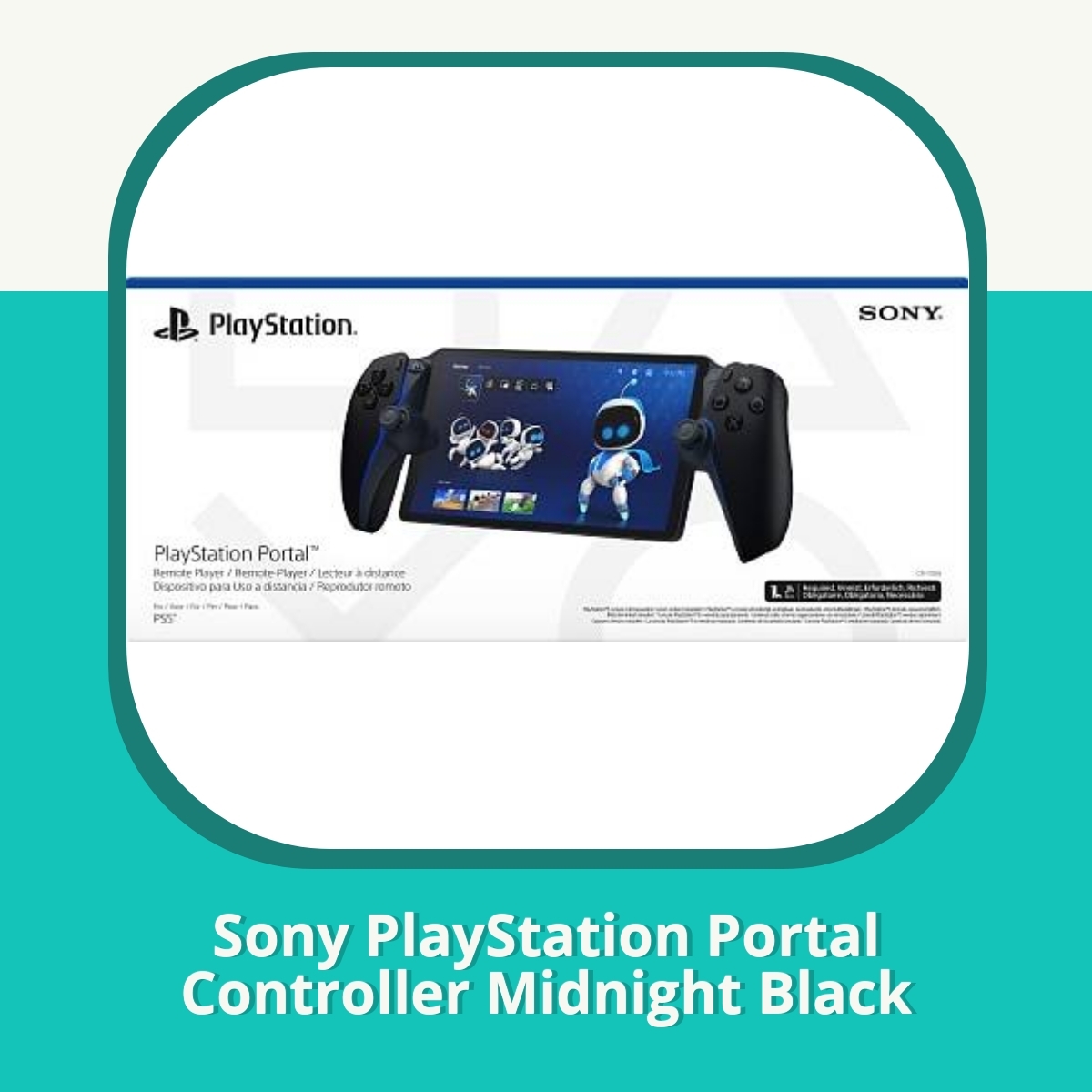 Anmeldelse af Sony PlayStation Portal Controller Midnight Black