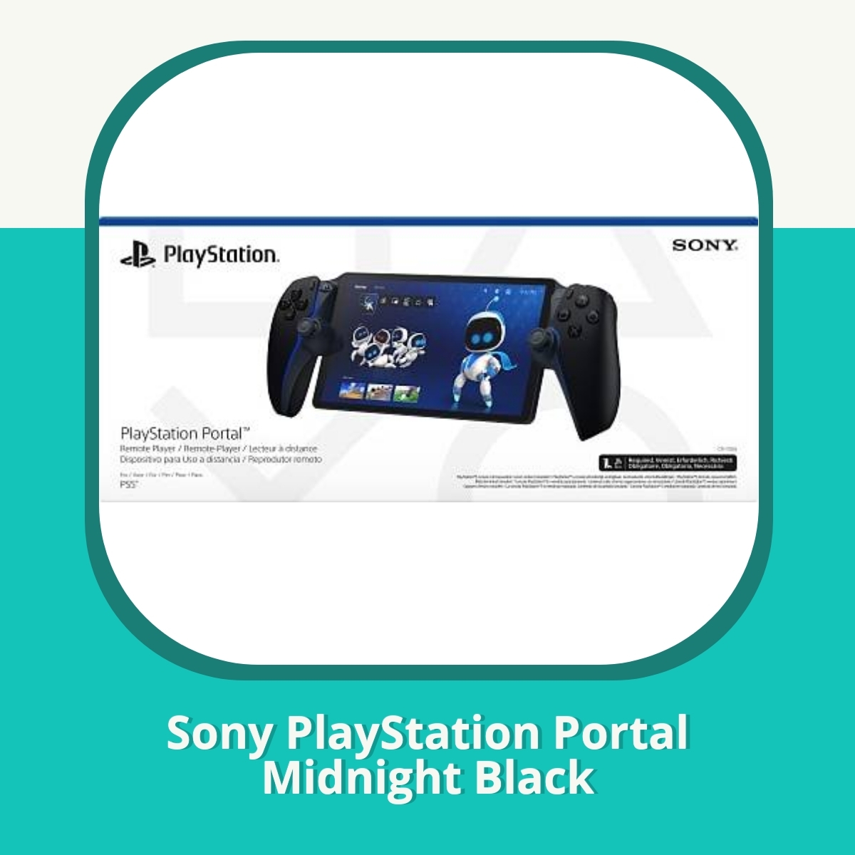 Recension Sony PlayStation Portal Midnight Black