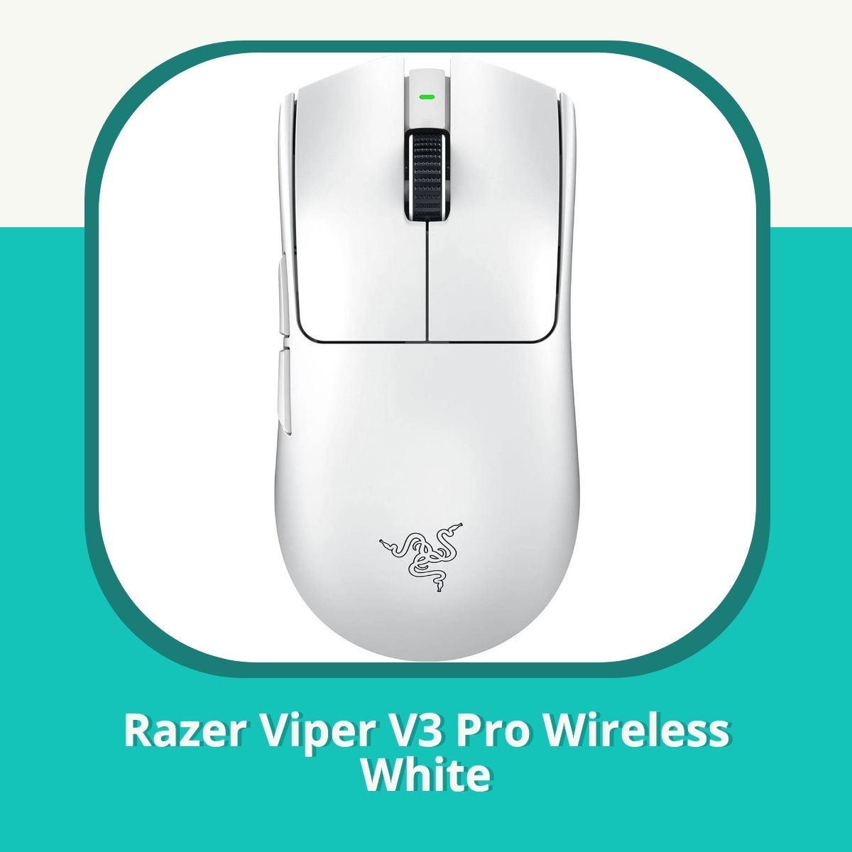Anmeldelse af Razer Viper V3 Pro Wireless White