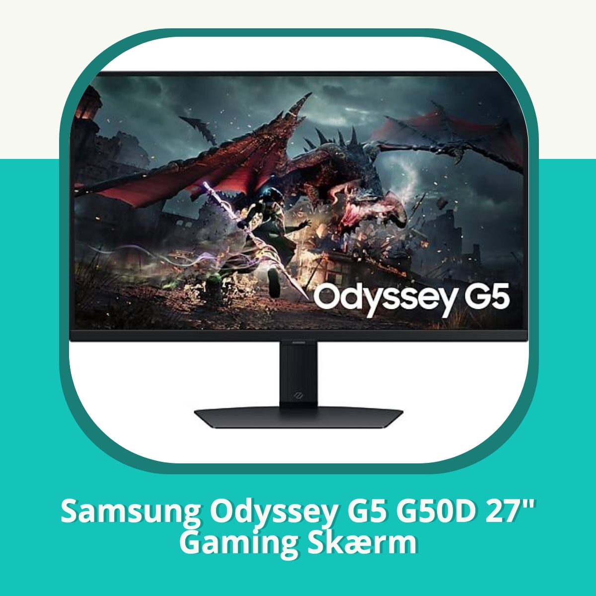 Anmeldelse af Samsung Odyssey G5 G50D 27