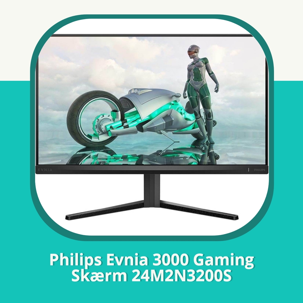 Anmeldelse af Philips Evnia 3000 Gaming Skærm 24M2N3200S